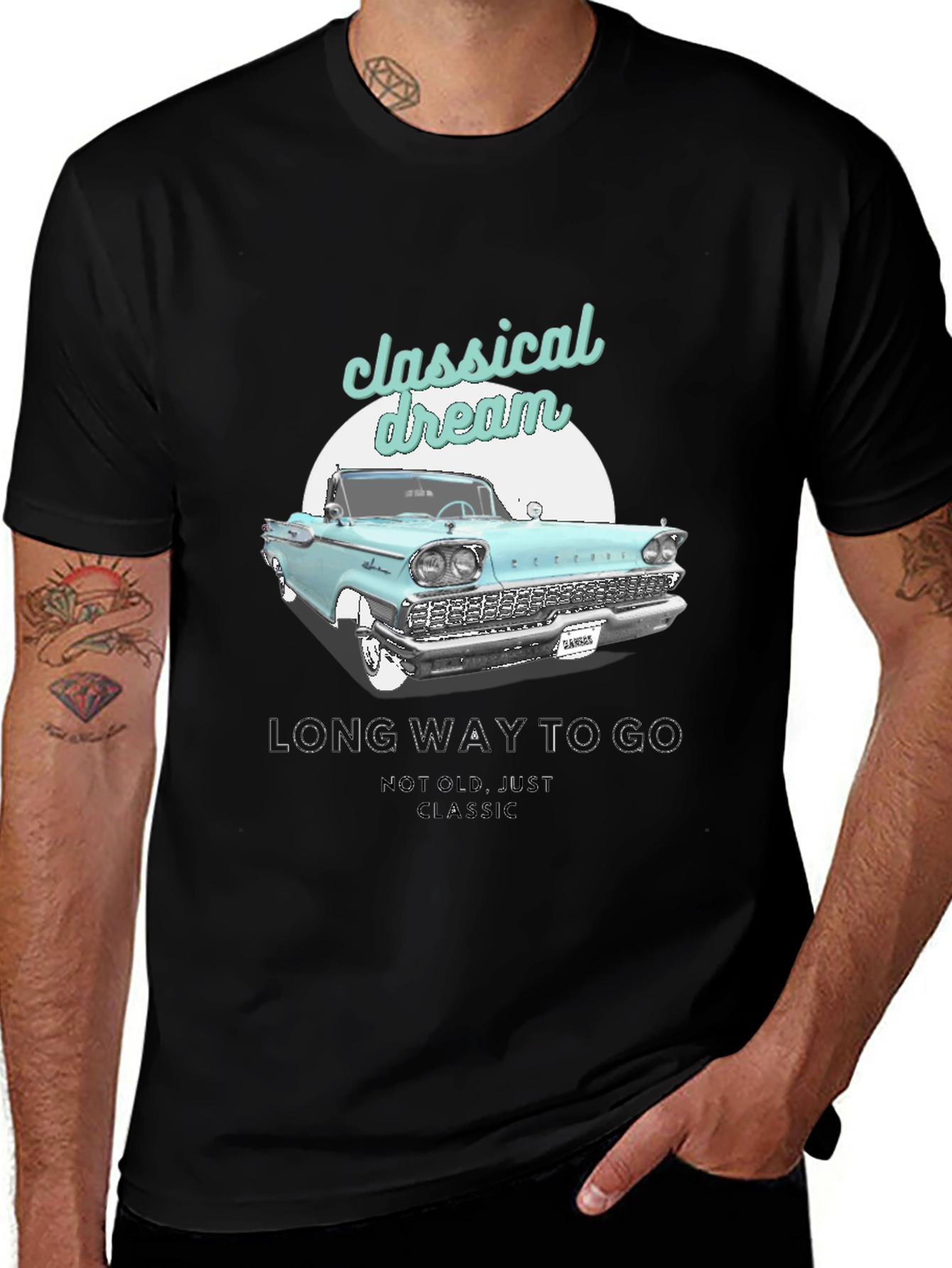 Classic Dream Car Graphic T-Shirt