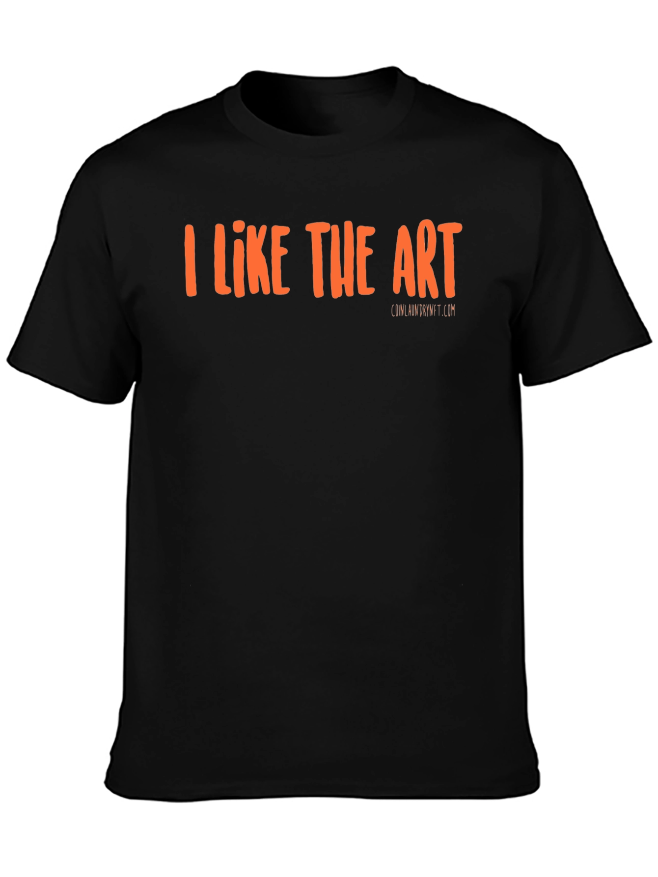 I Like The Art Graphic Tee - Black