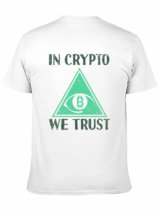 In Crypto We Trust Graphic Tee