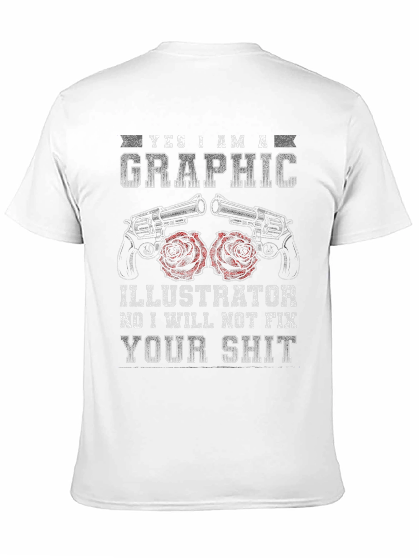 Graphic Illustrator Funny T-Shirt