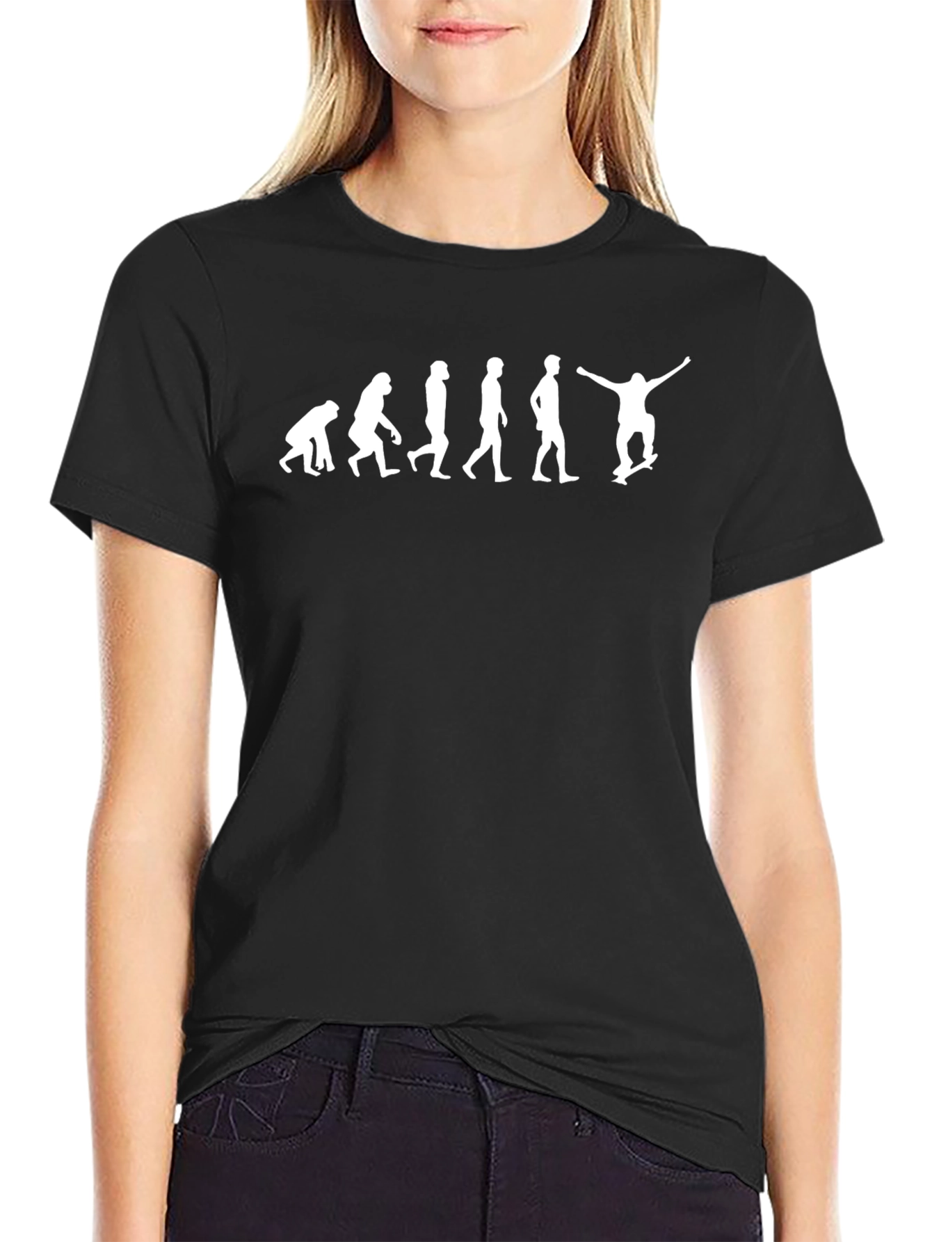 Evolution of Skateboarding Mens T-Shirt