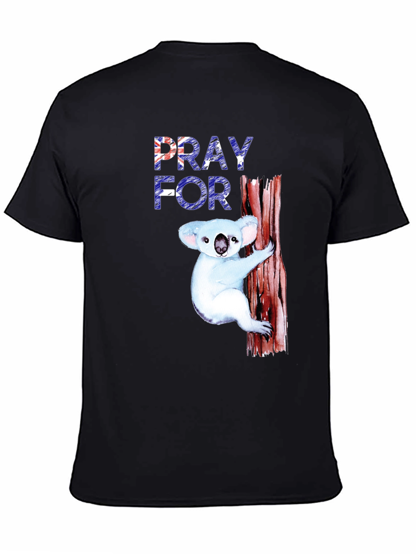Pray for Australia T-Shirt Koala Bear Tee