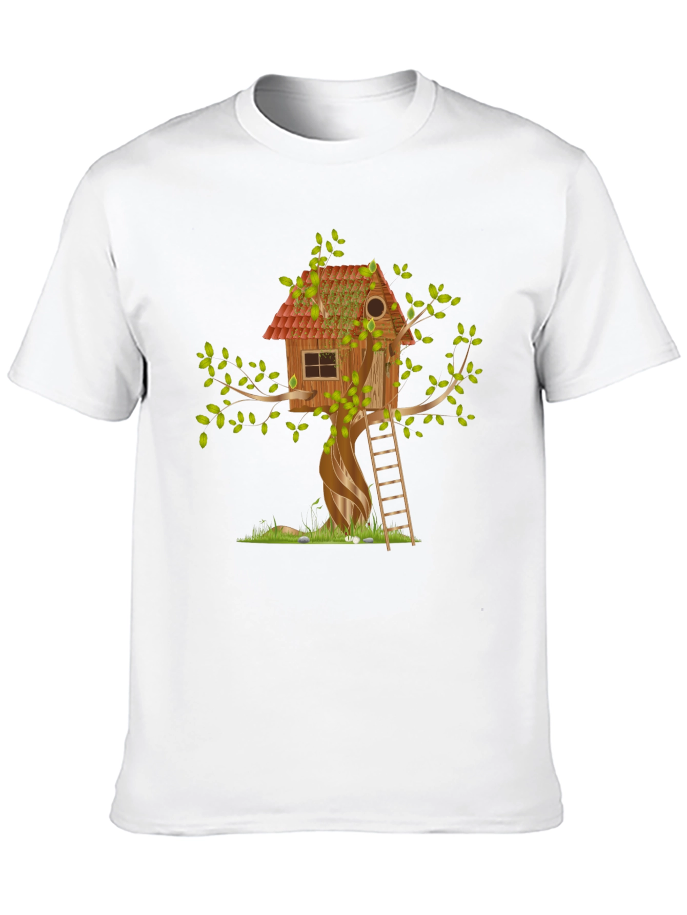 Treehouse Graphic Tee - Nature Inspired Shirt