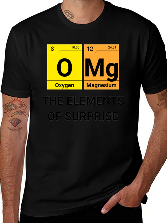 Elements of Surprise T-Shirt - Chemistry Pun!