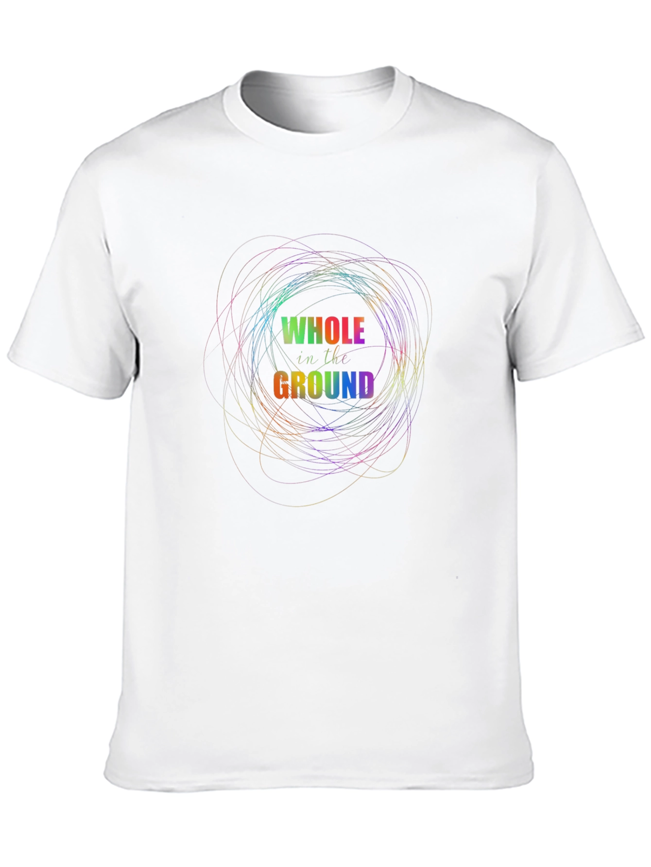 Rainbow Text T-Shirt