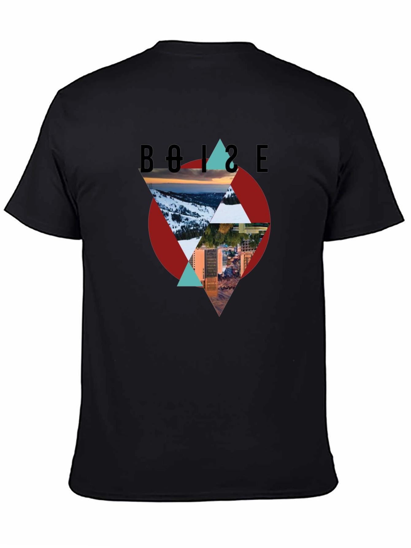 Boise Graphic Tee - Mountain and City Design