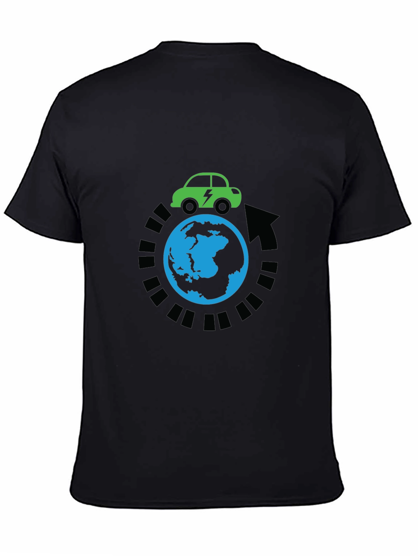 Eco-Friendly Electric Car Around The World T-Shirt