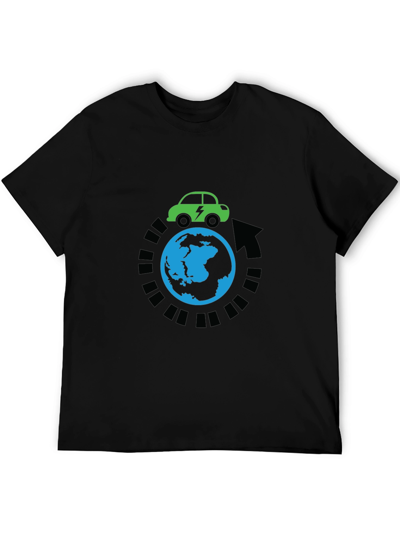 Eco-Friendly Electric Car Around The World T-Shirt
