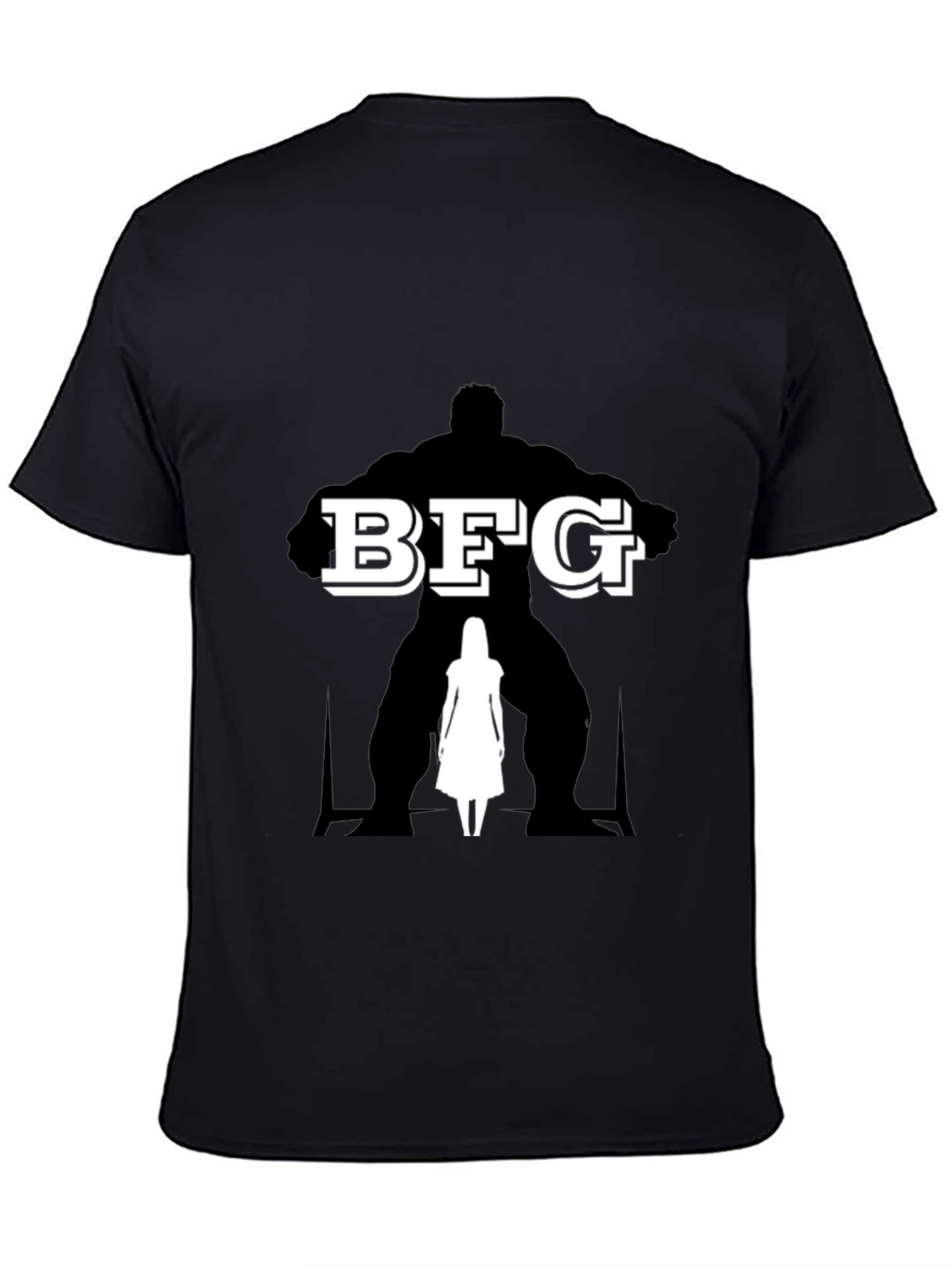 BFG Graphic Print Black T-Shirt