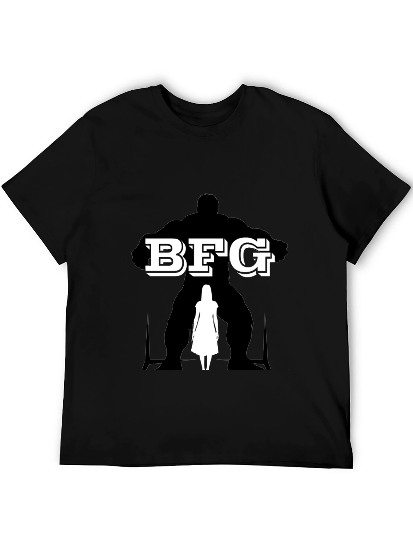 BFG Graphic Print Black T-Shirt
