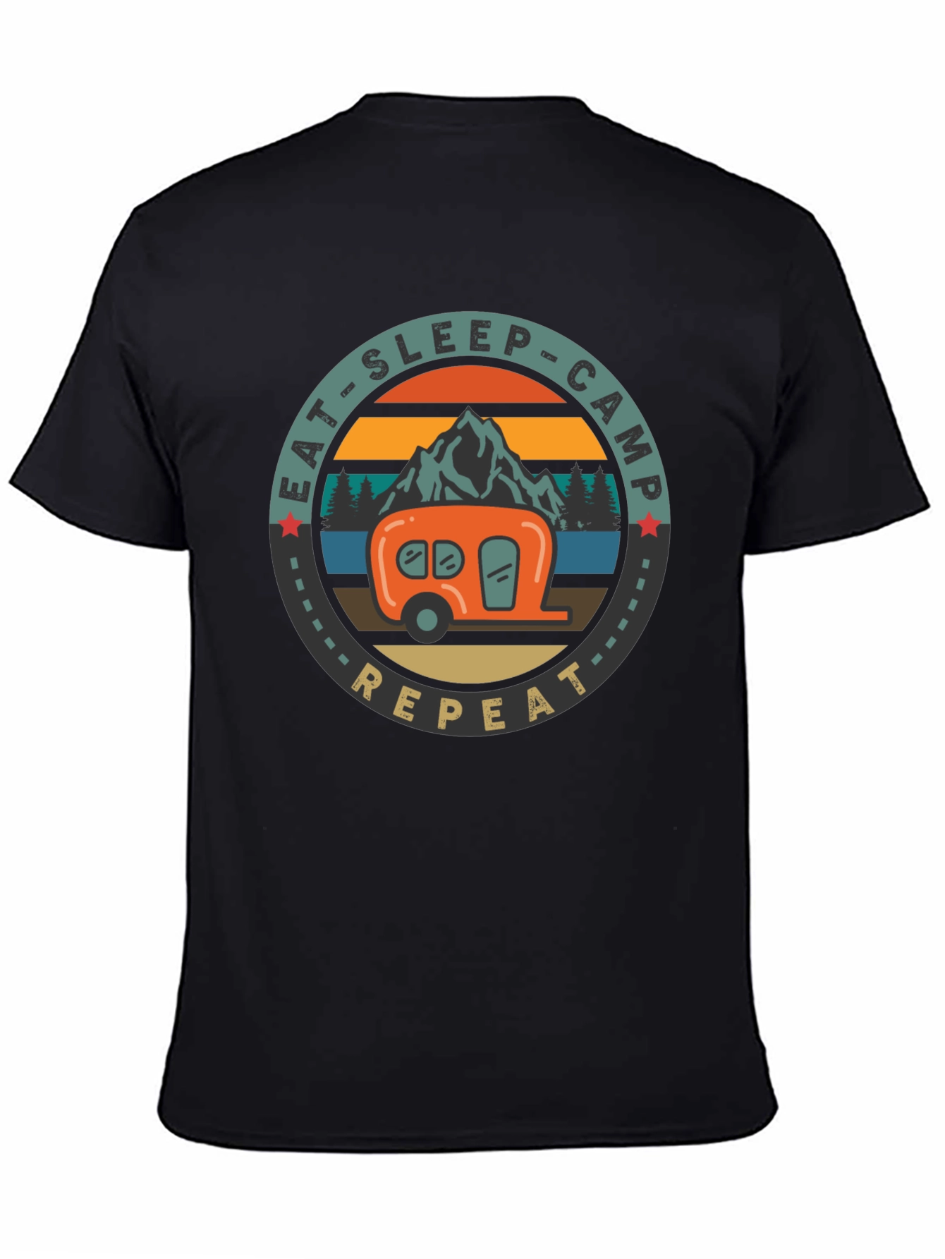 Eat Sleep Camp Repeat T-Shirt