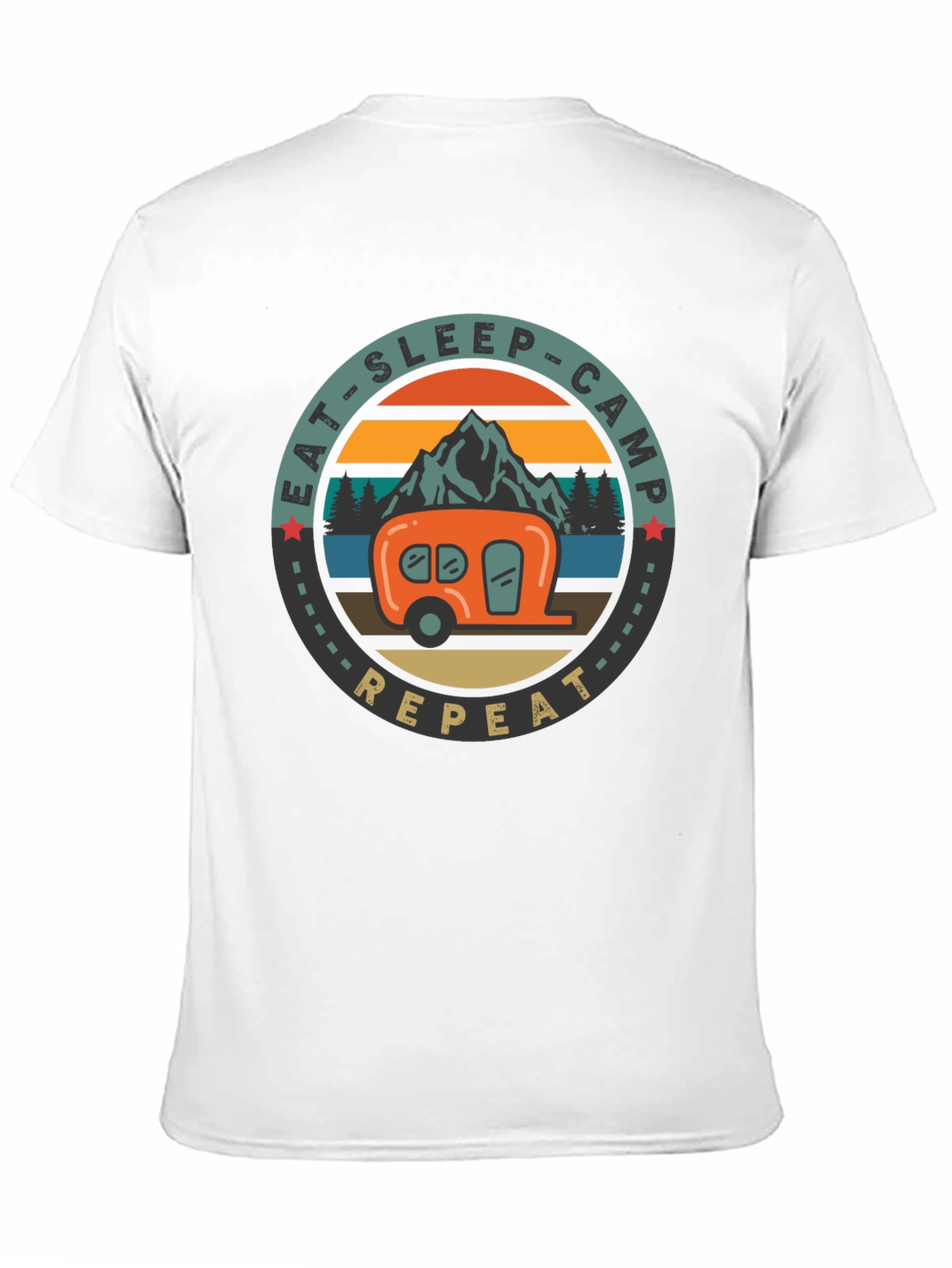 Eat Sleep Camp Repeat T-Shirt