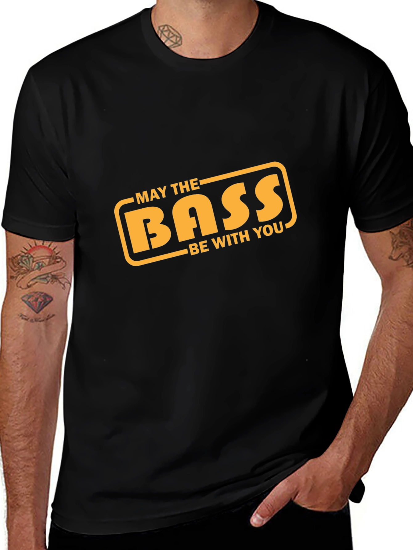 May the Bass Be With You T-Shirt