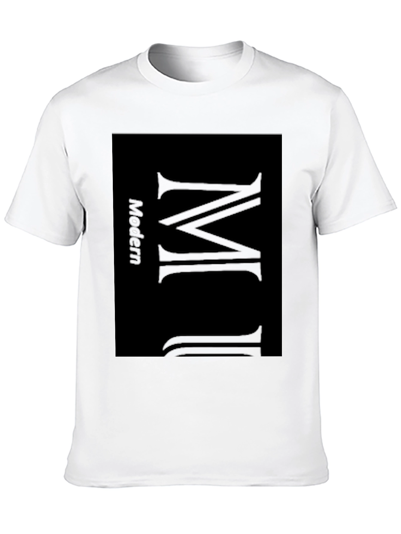 Modern Minimalist Black T-Shirt