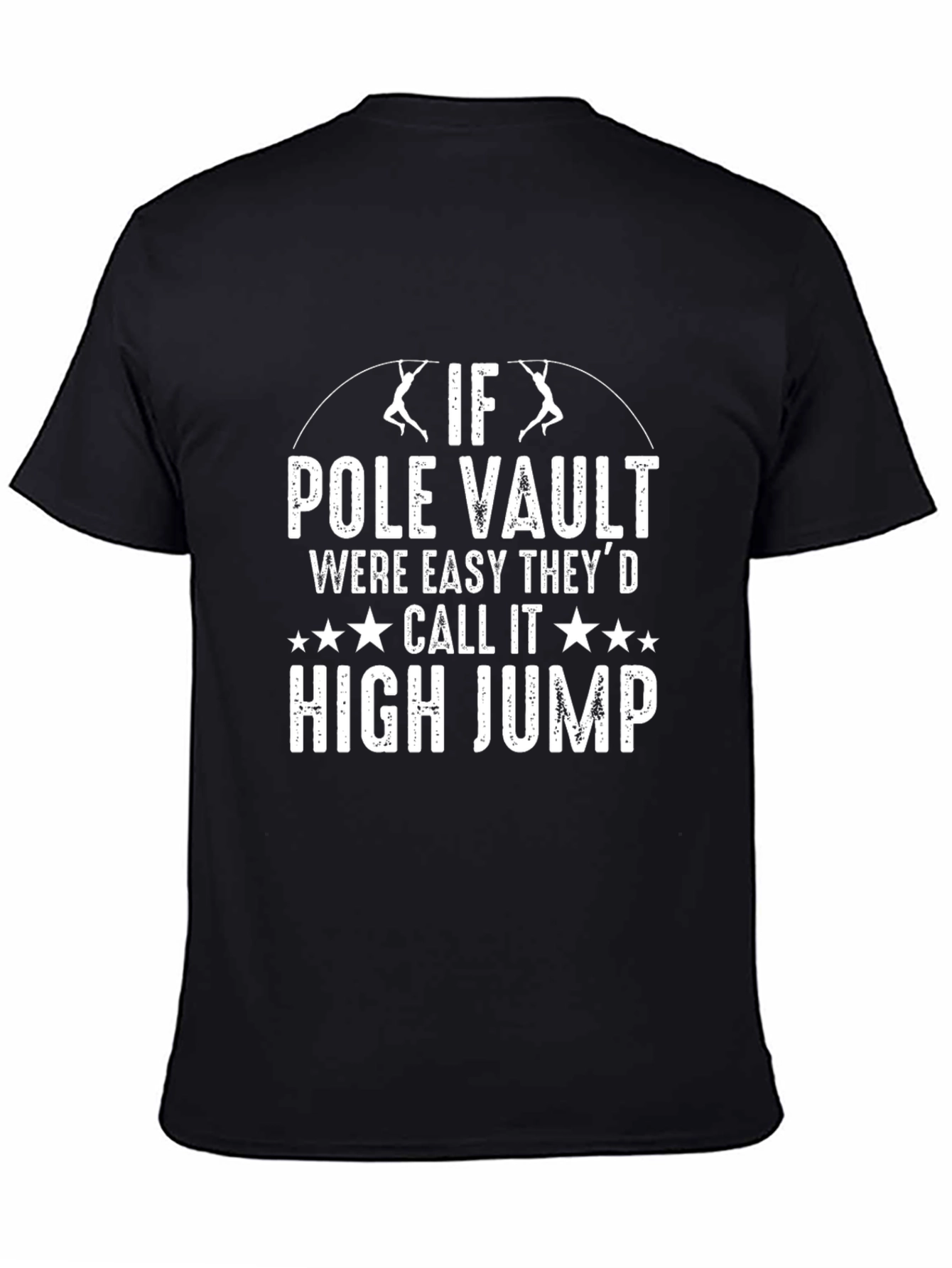 Pole Vault High Jump Graphic Tee Shirt
