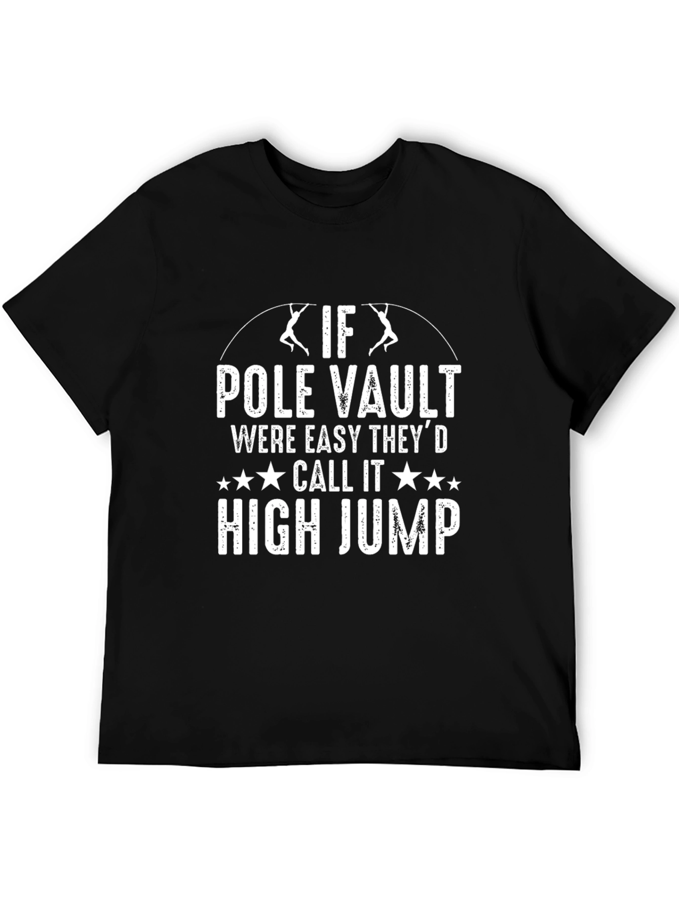 Pole Vault High Jump Graphic Tee Shirt