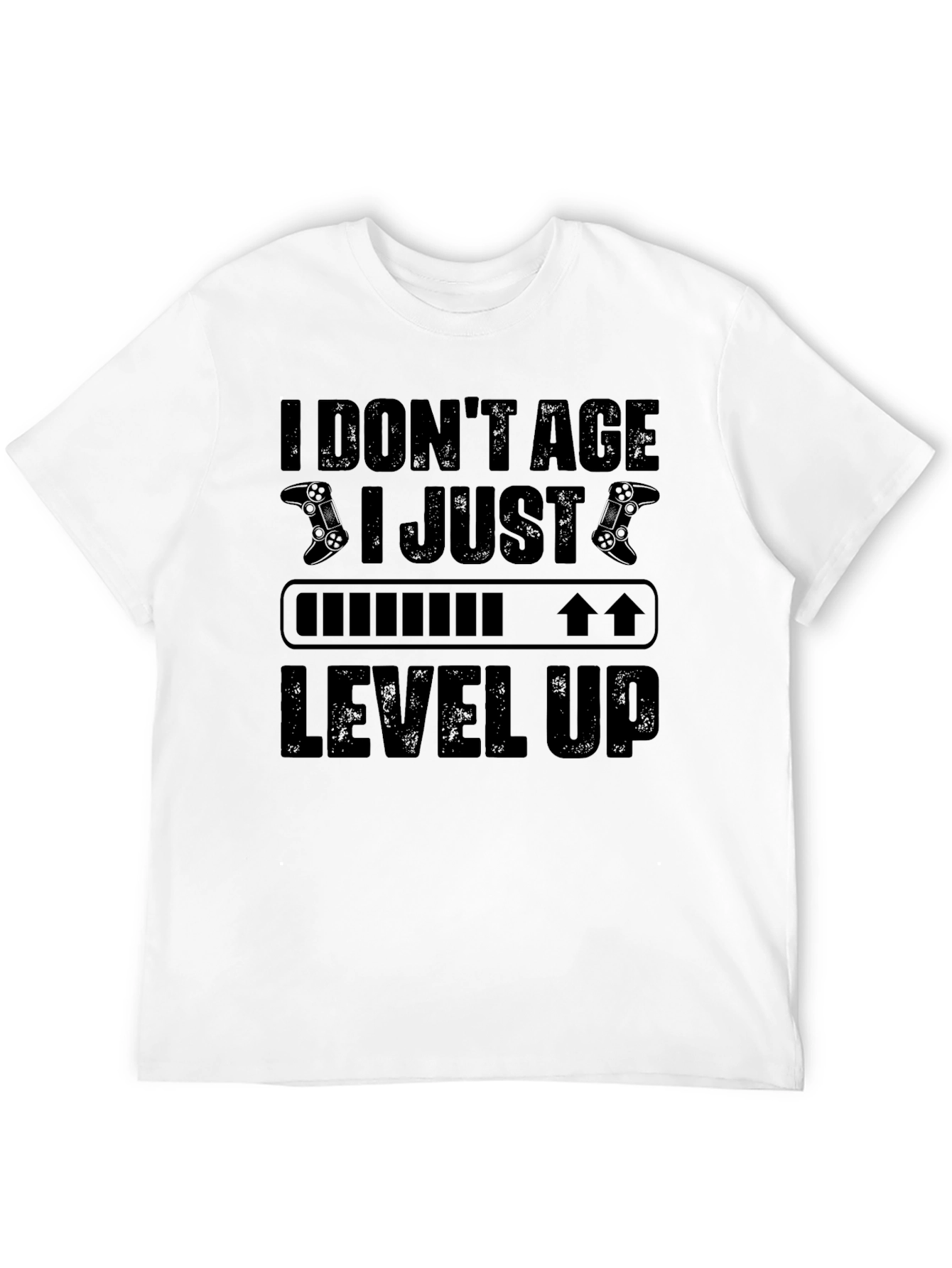 I Dont Age I Just Level Up Gamer T-Shirt