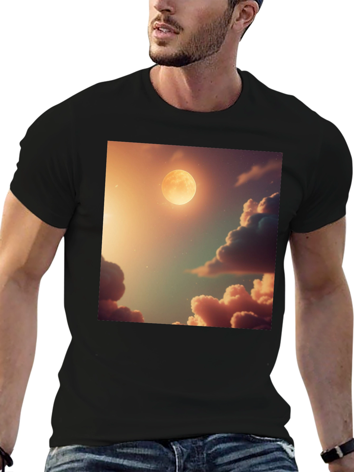 Moonlit Dreams Tee - Celestial Comfort