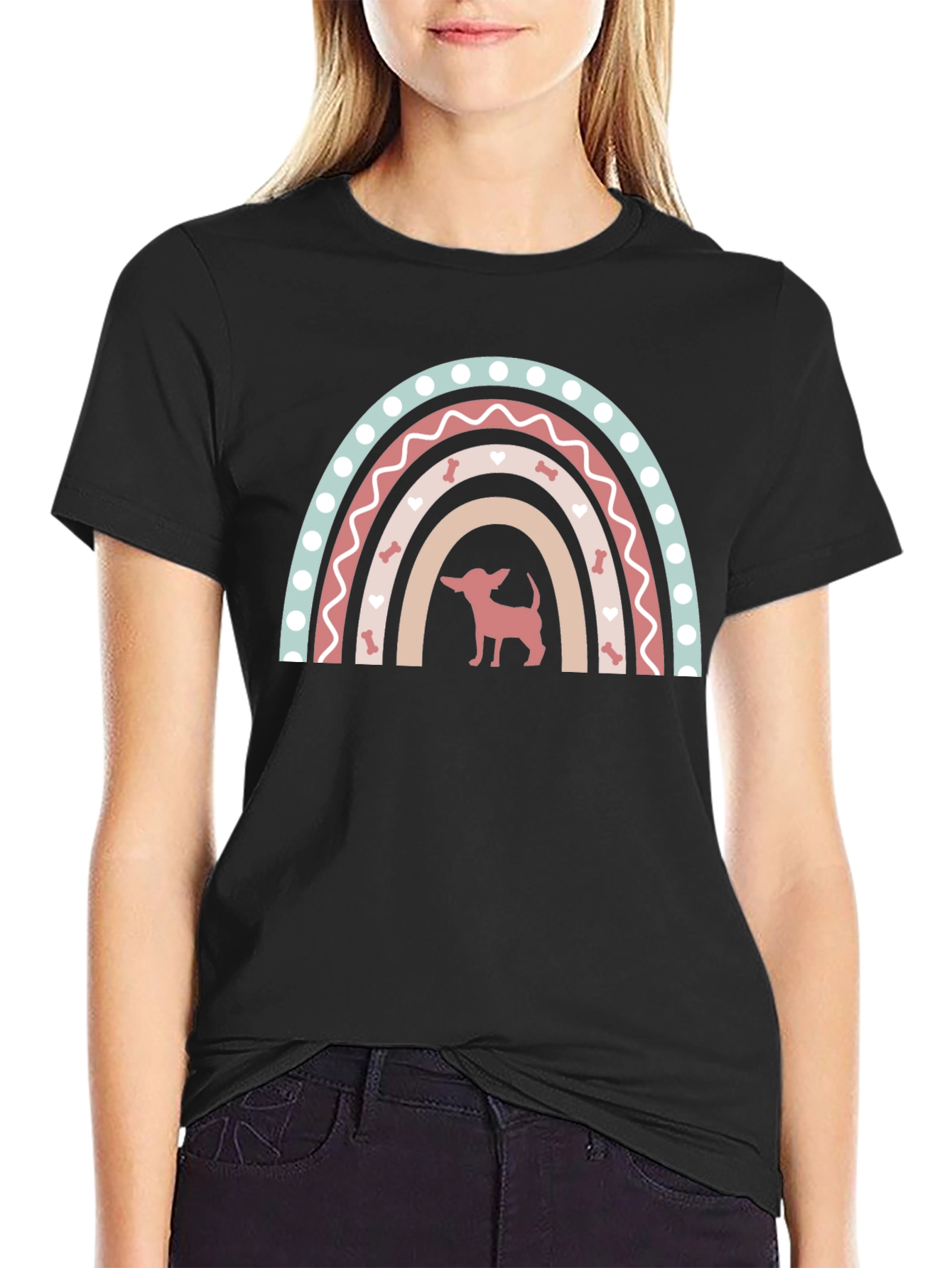 Chihuahua Rainbow T-Shirt - Dog Lover Tee