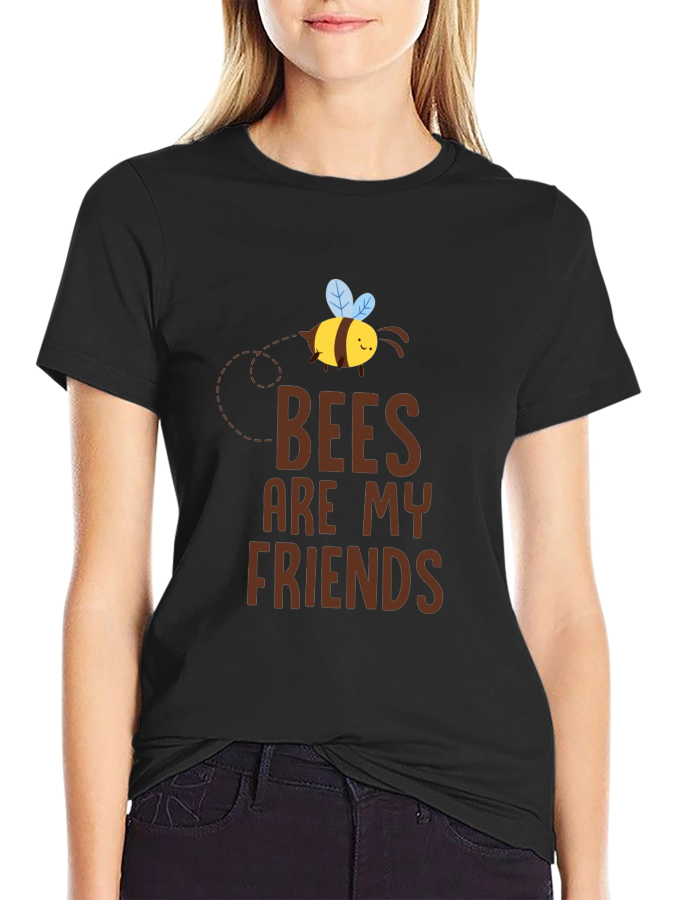 Bees Are My Friends Graphic T-Shirt