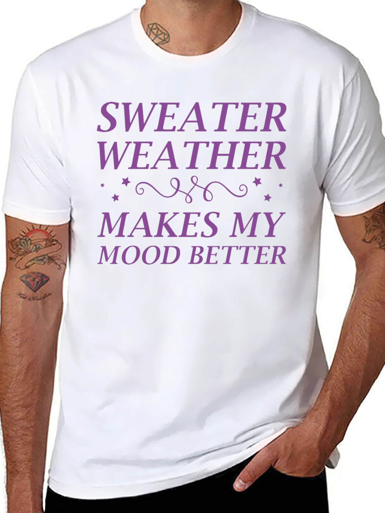 Sweater Weather Mood Booster Tee