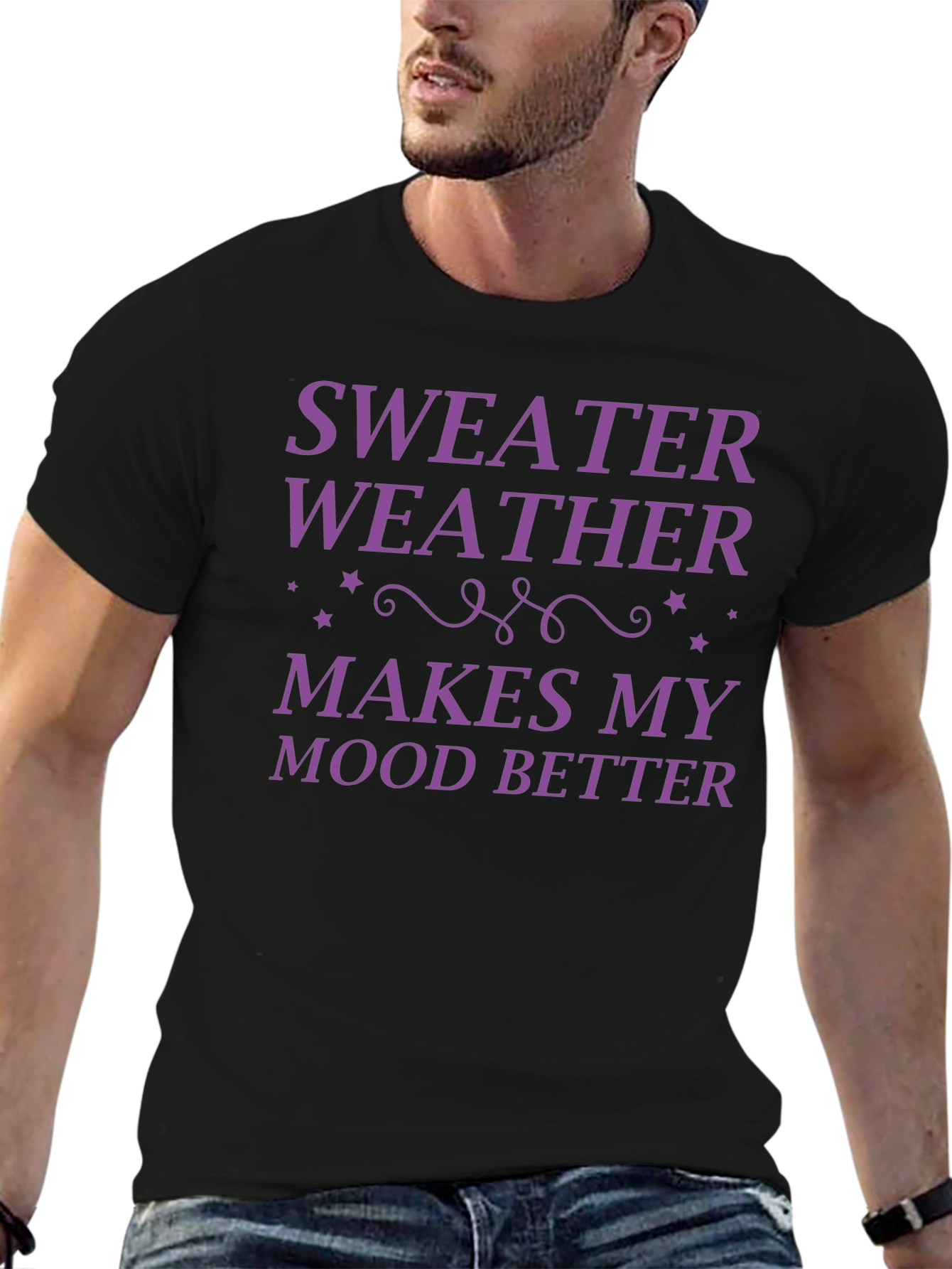 Sweater Weather Mood Booster Tee