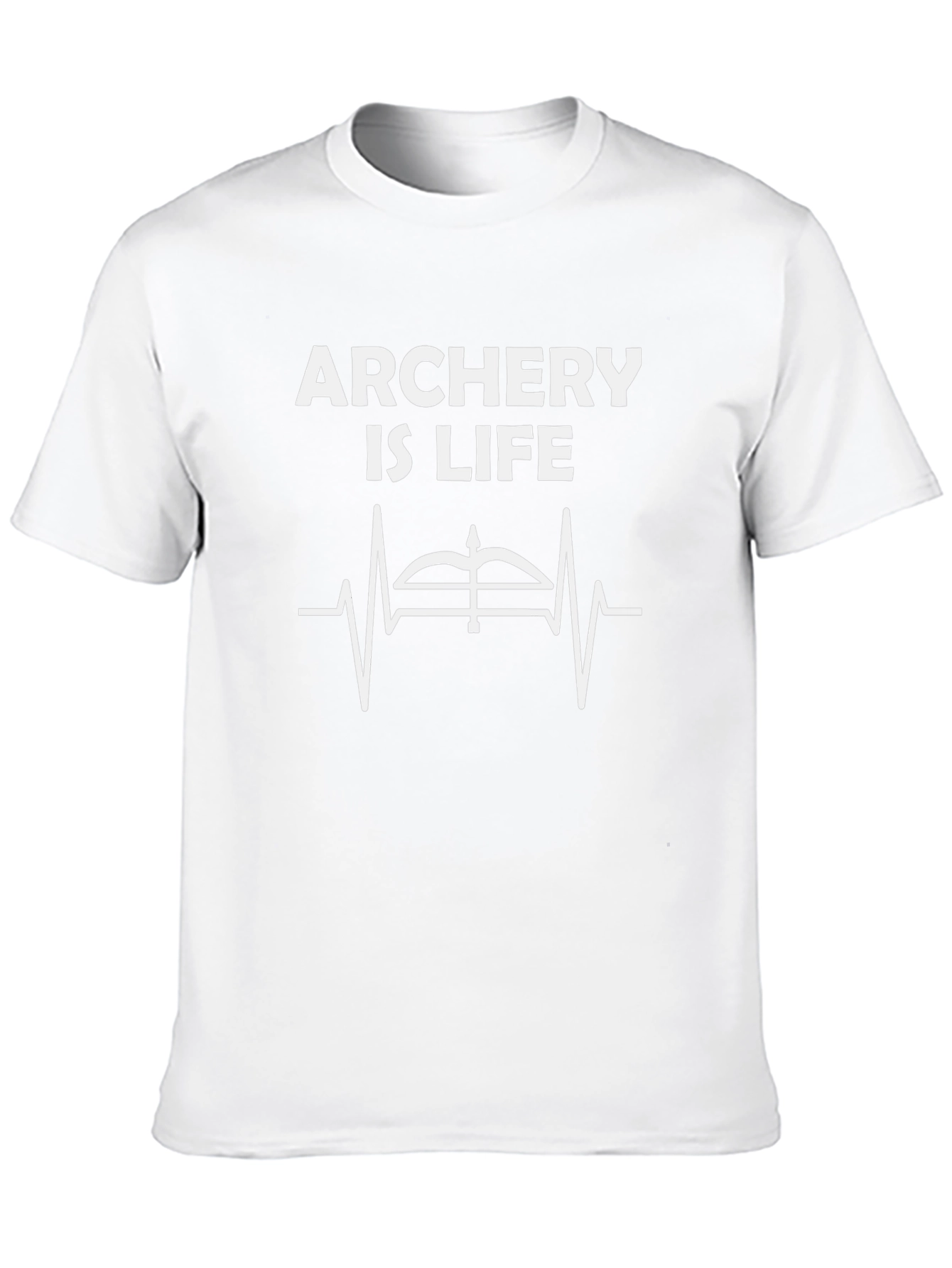 Archery is Life T-Shirt - Heartbeat Design