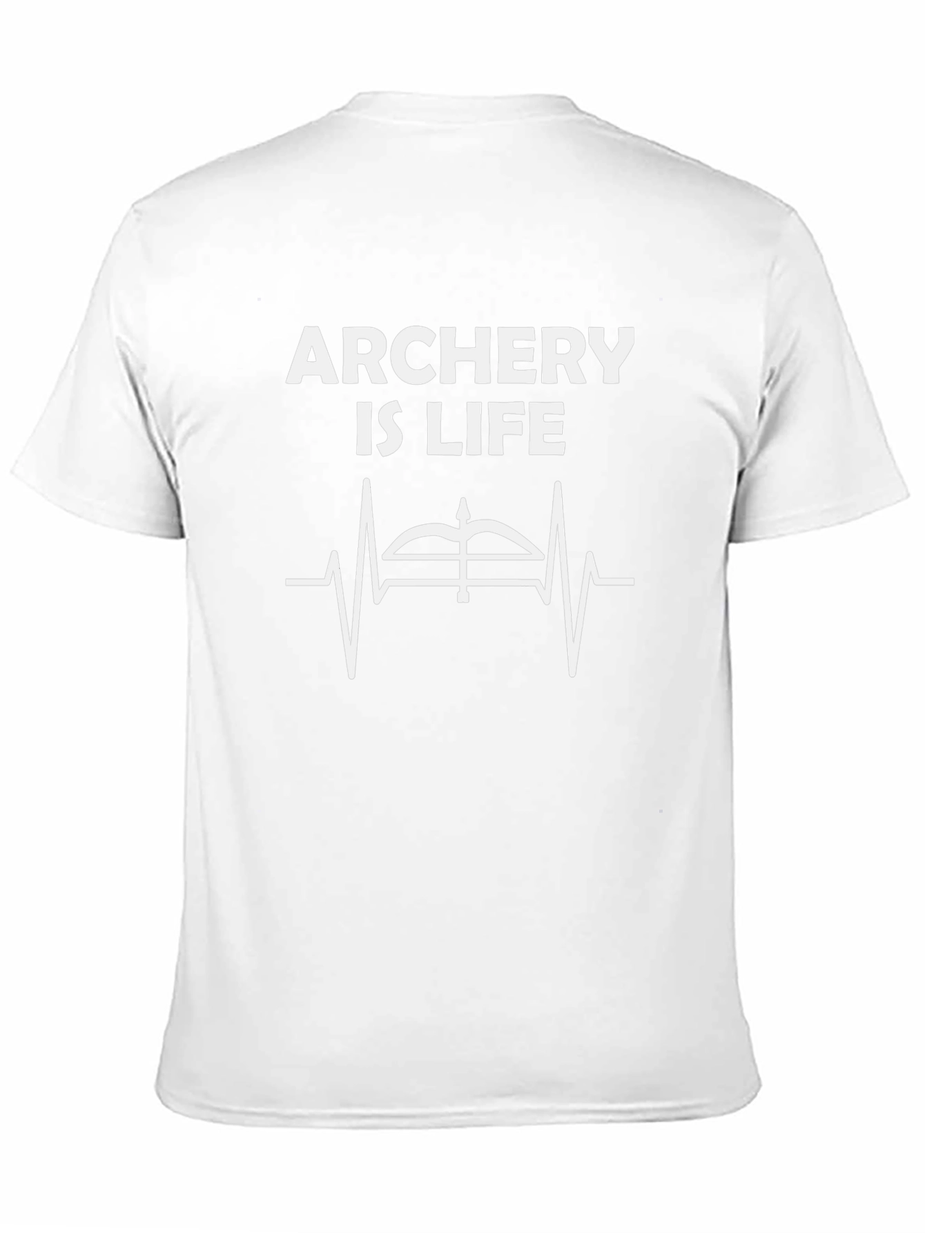 Archery is Life T-Shirt - Heartbeat Design