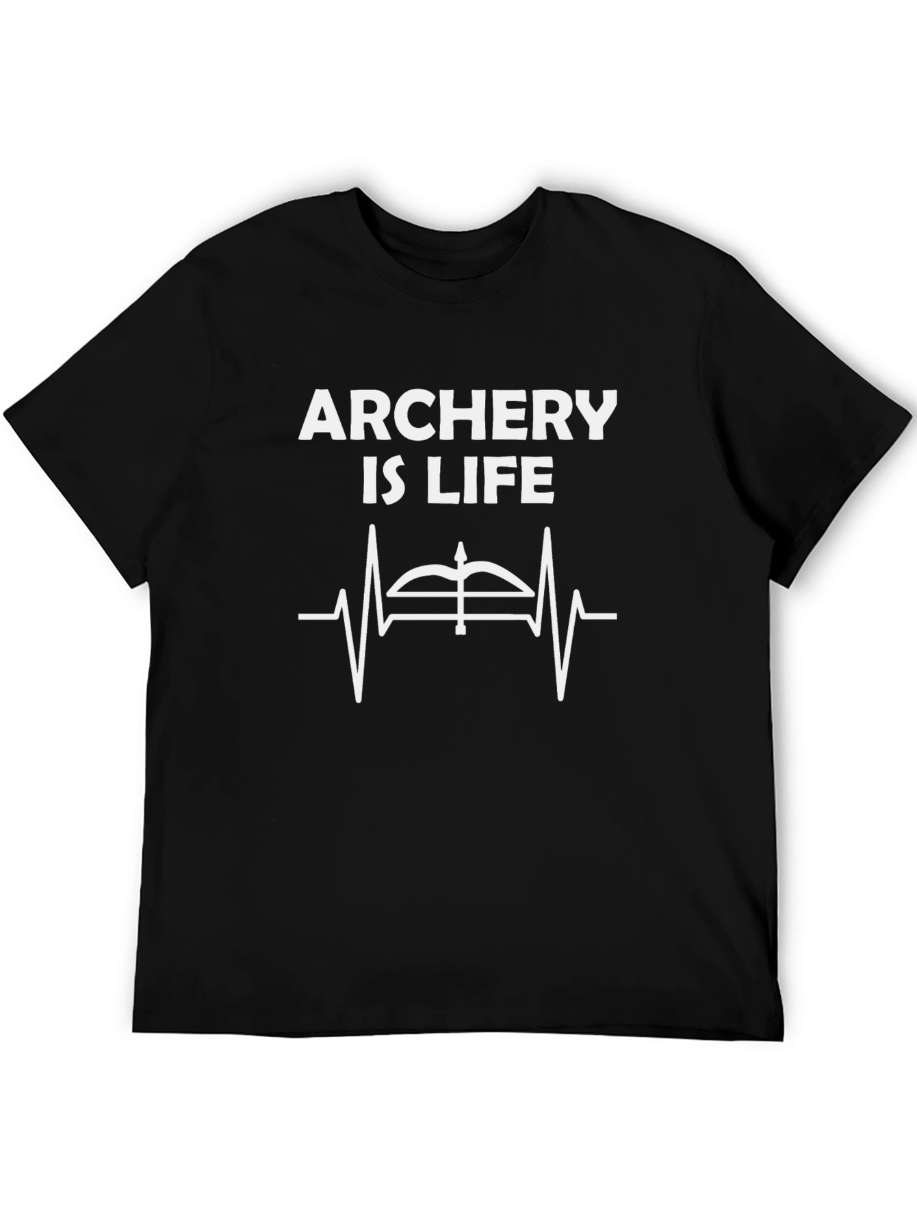 Archery is Life T-Shirt - Heartbeat Design