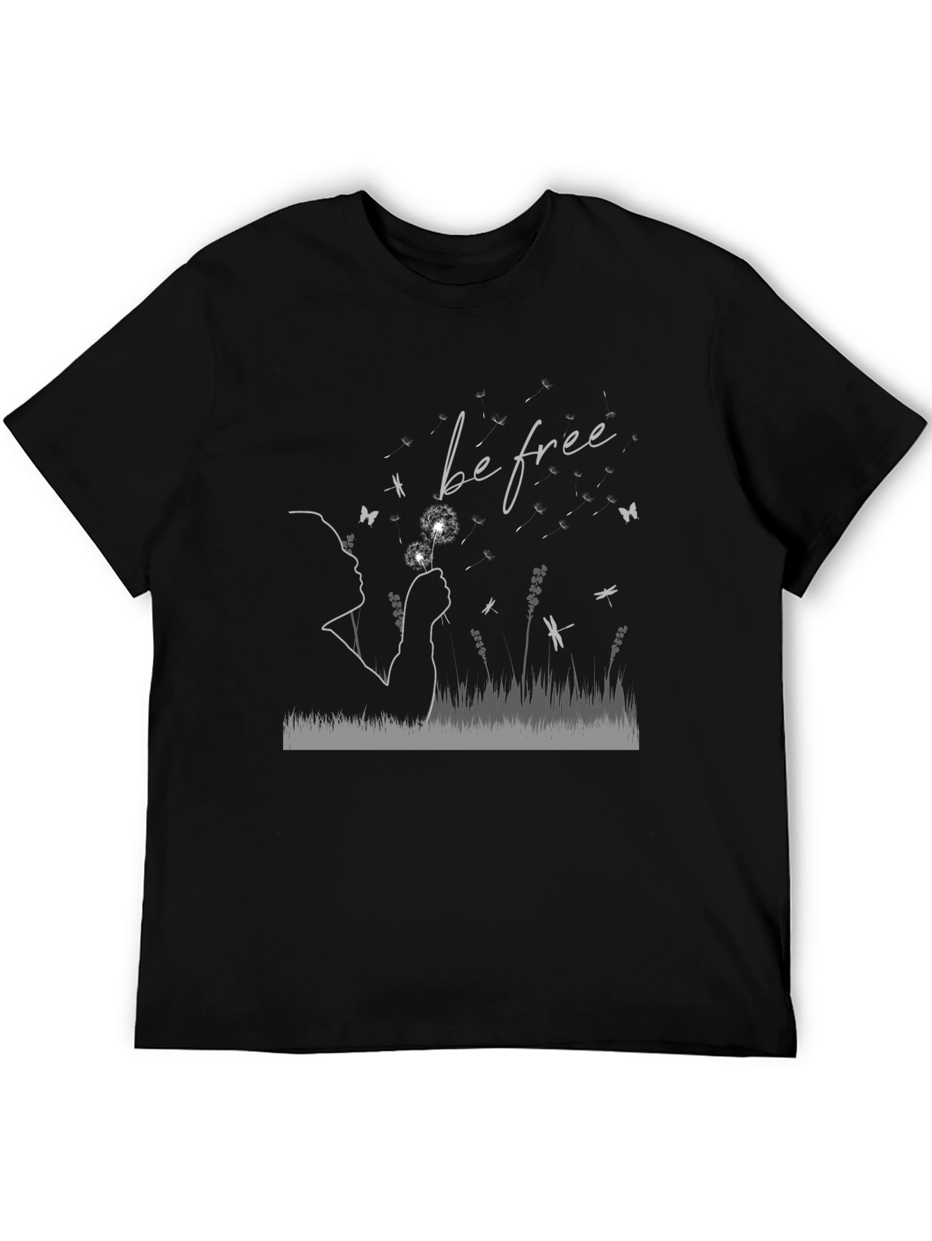 Be Free Dandelion T-Shirt - Soft Cotton Blend