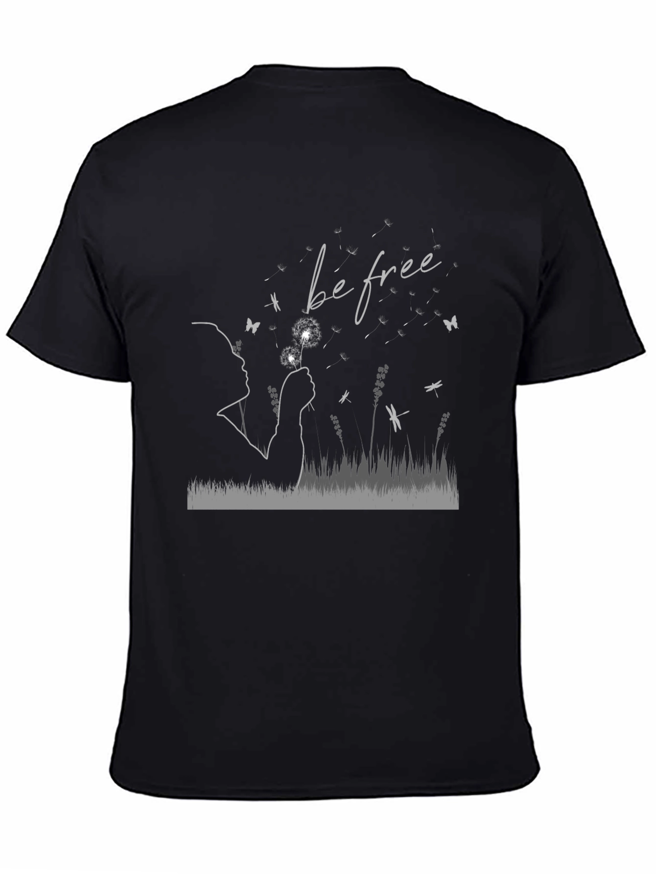 Be Free Dandelion T-Shirt - Soft Cotton Blend