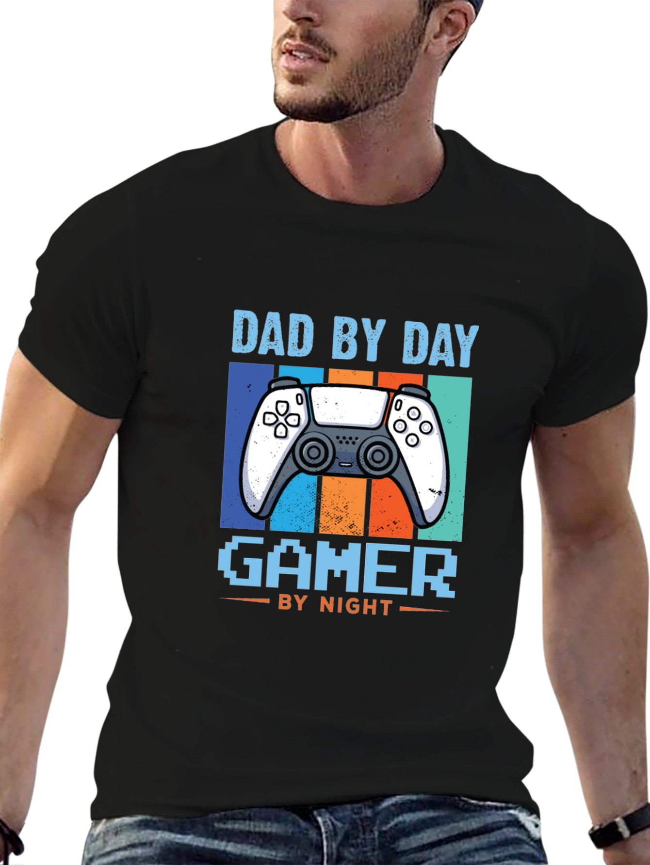 Dad By Day Gamer By Night T-Shirt