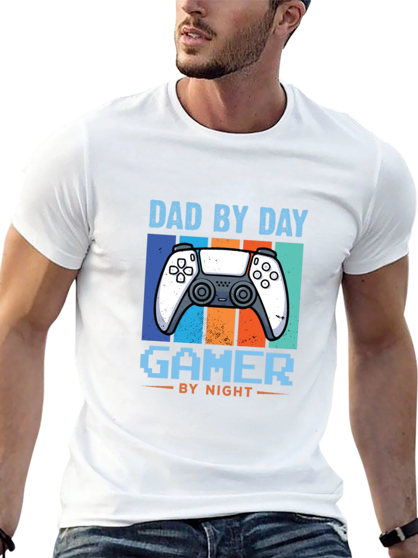 Dad By Day Gamer By Night T-Shirt
