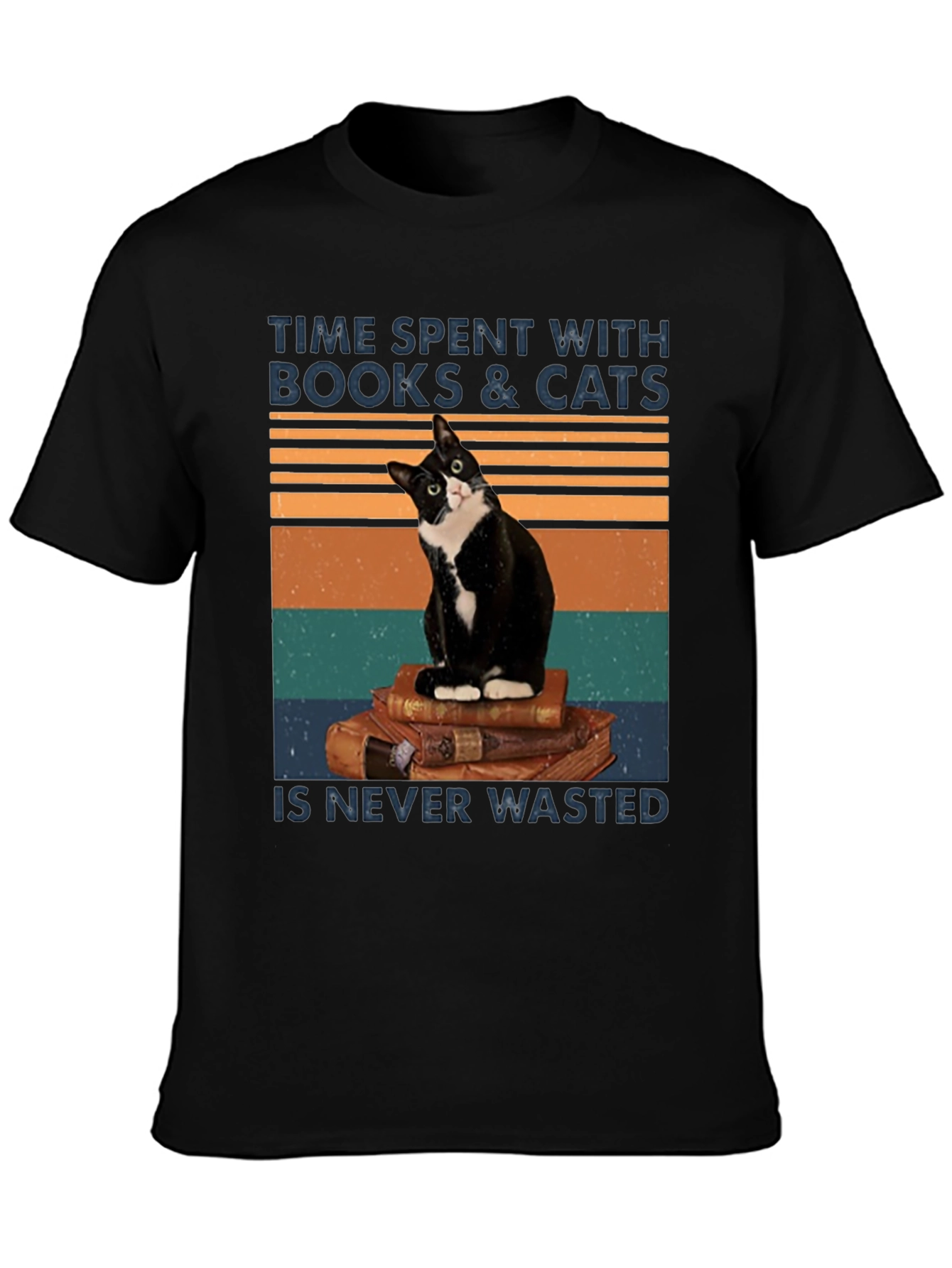Books and Cats T-Shirt