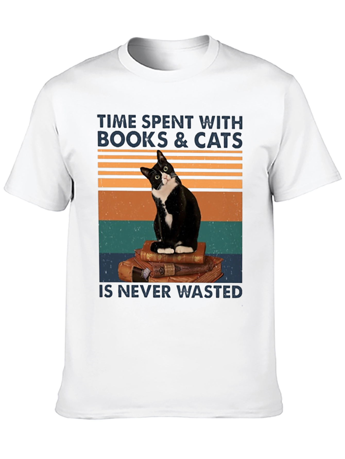 Books and Cats T-Shirt
