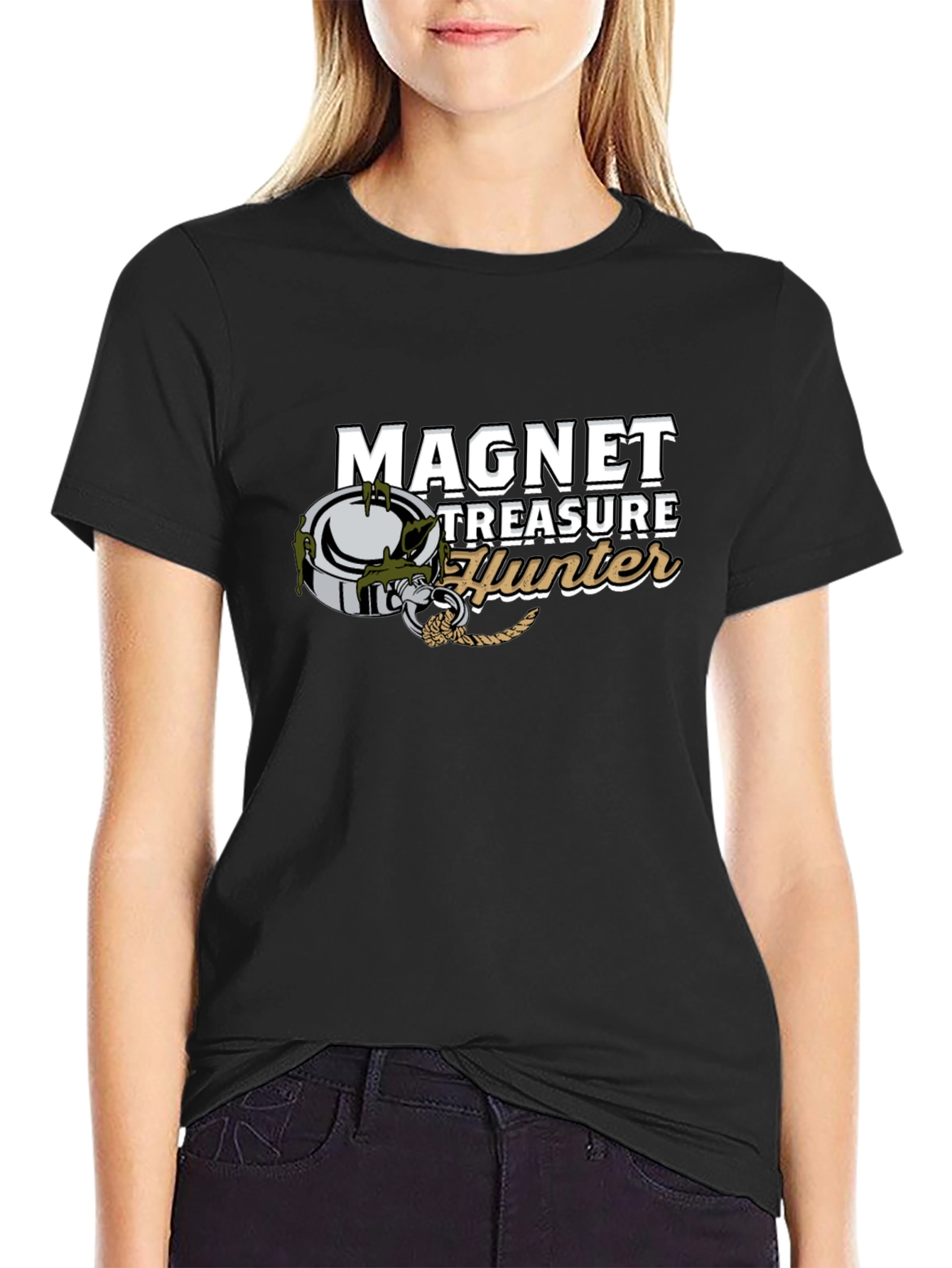 Magnet Treasure Hunter Graphic T-Shirt