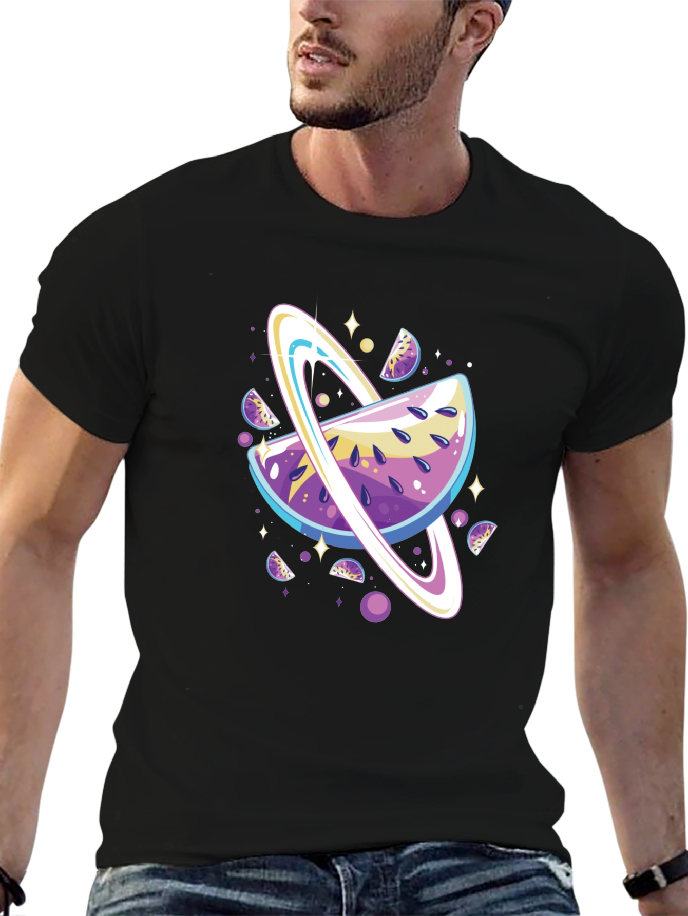 Cosmic Fruit Planet T-Shirt