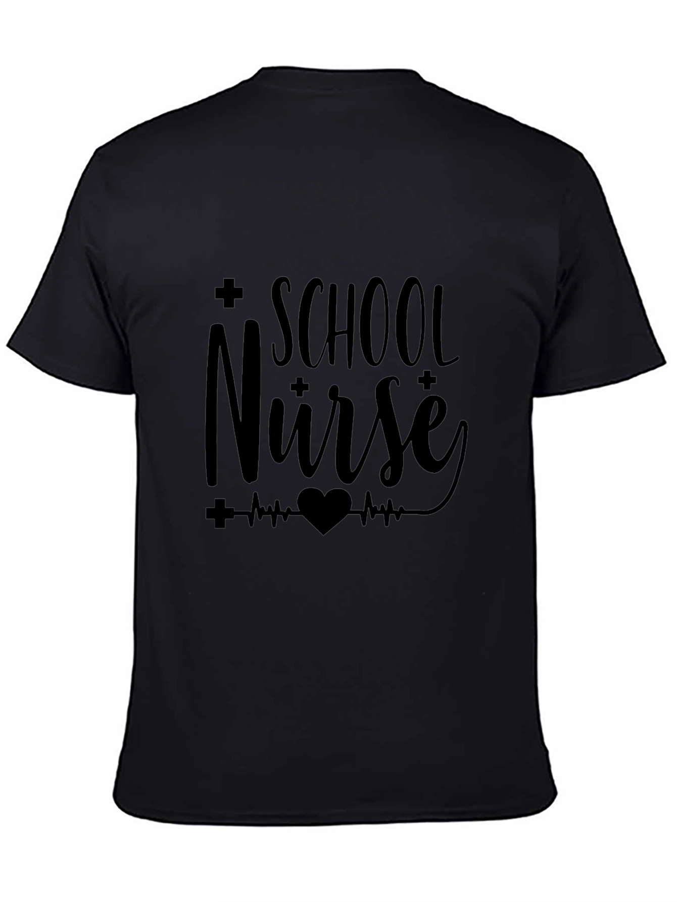 School Nurse T-Shirt Black