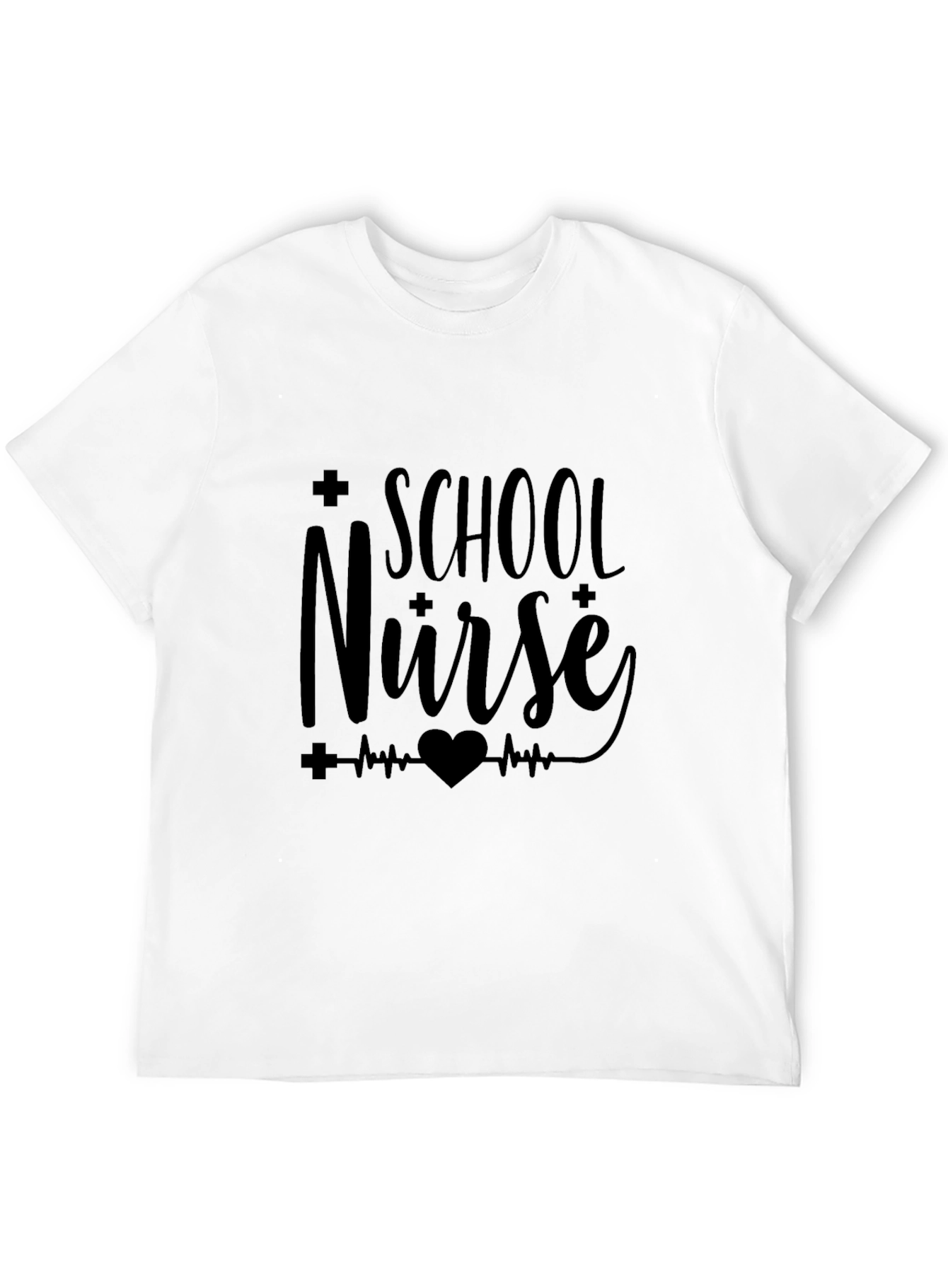 School Nurse T-Shirt Black
