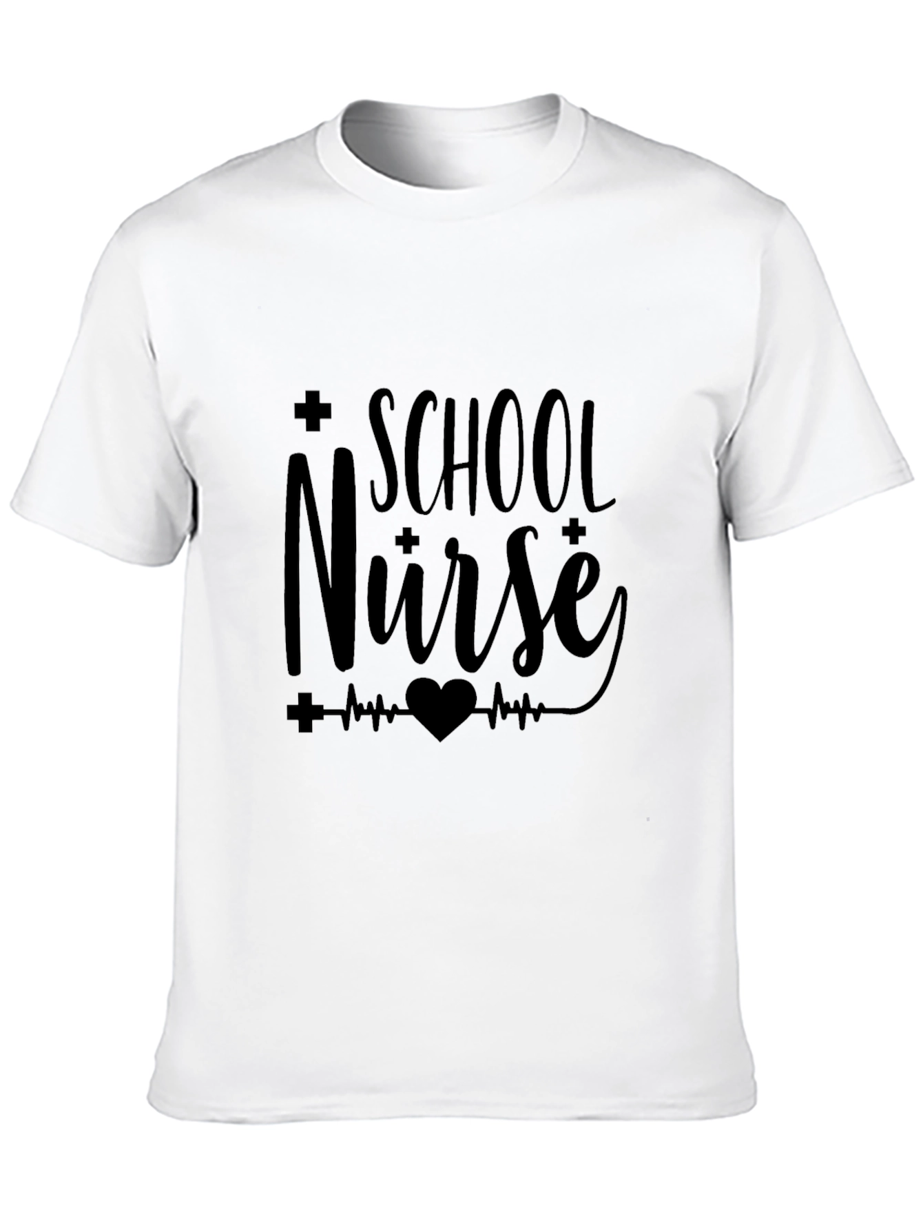 School Nurse T-Shirt Black