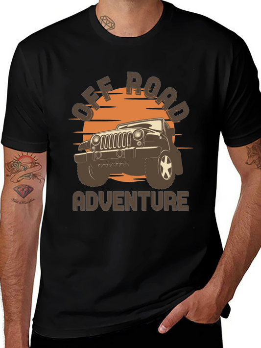 Off Road Adventure T-Shirt - Jeep Design