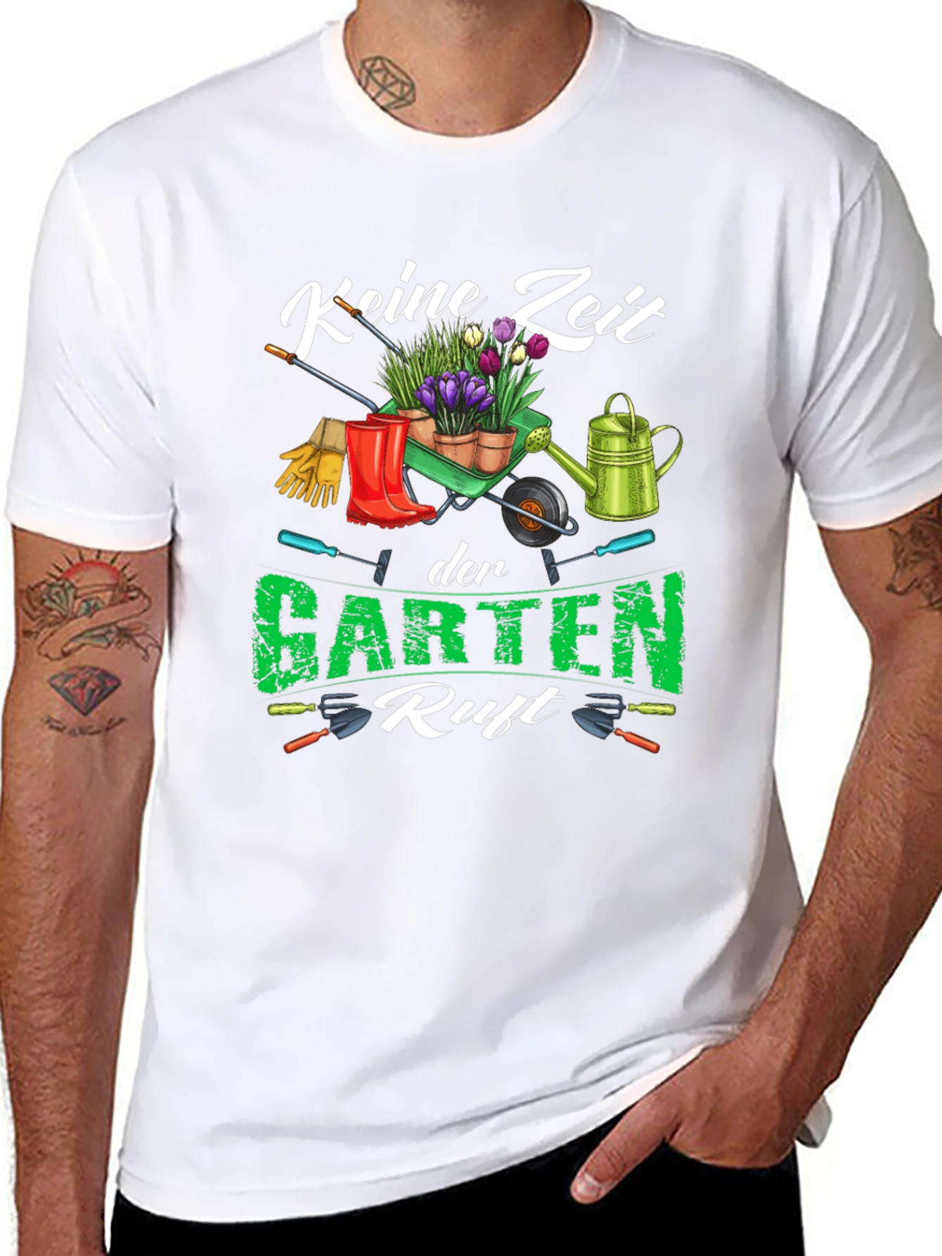 Gardening T-Shirt - Keine Zeit der Garten Ruft