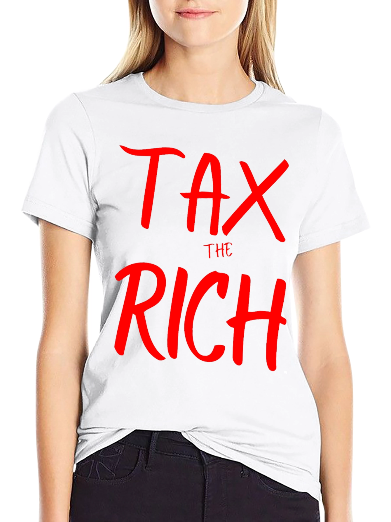 Tax The Rich Graphic Tee - Political Statement T-Shirt