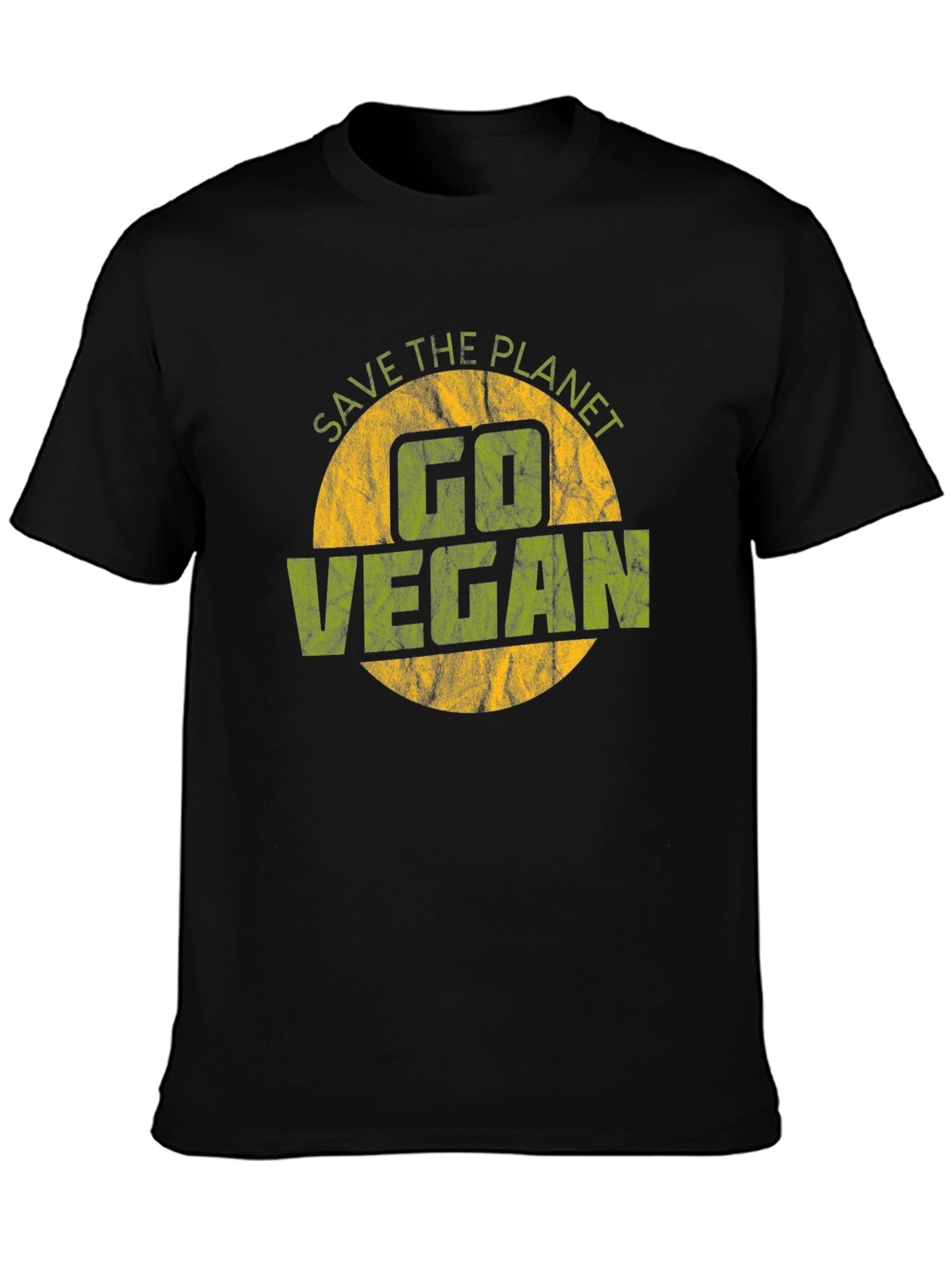 Save The Planet Go Vegan Graphic Tee
