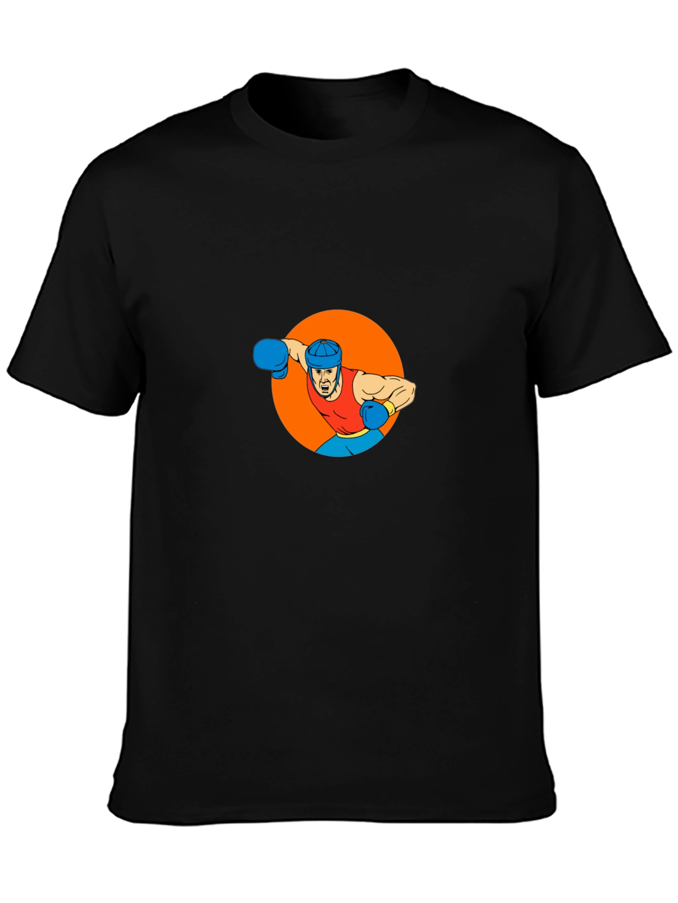 Boxer Graphic T-Shirt - Black