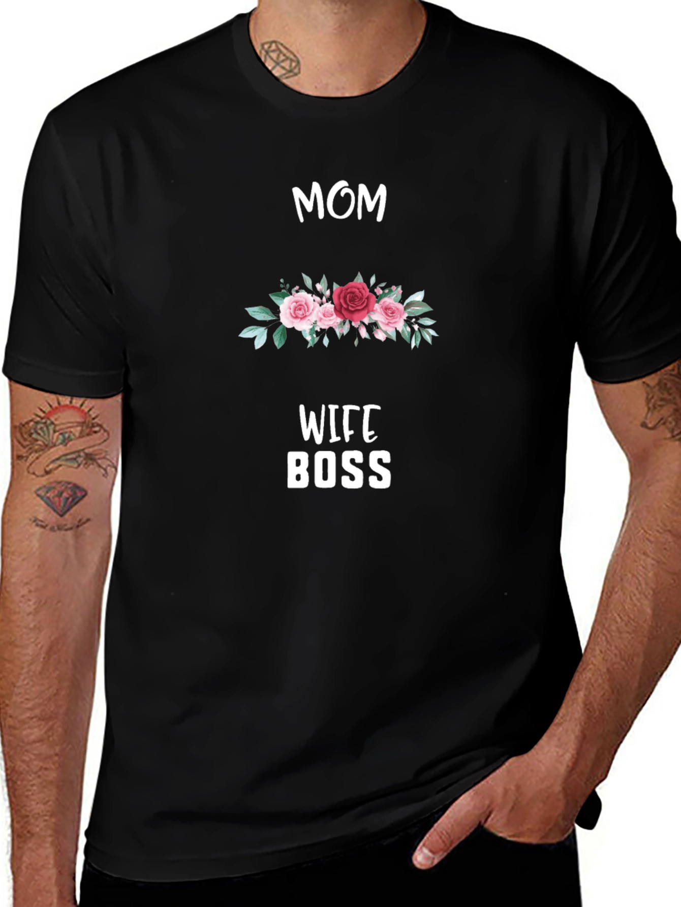 Mom Wife Boss T-Shirt