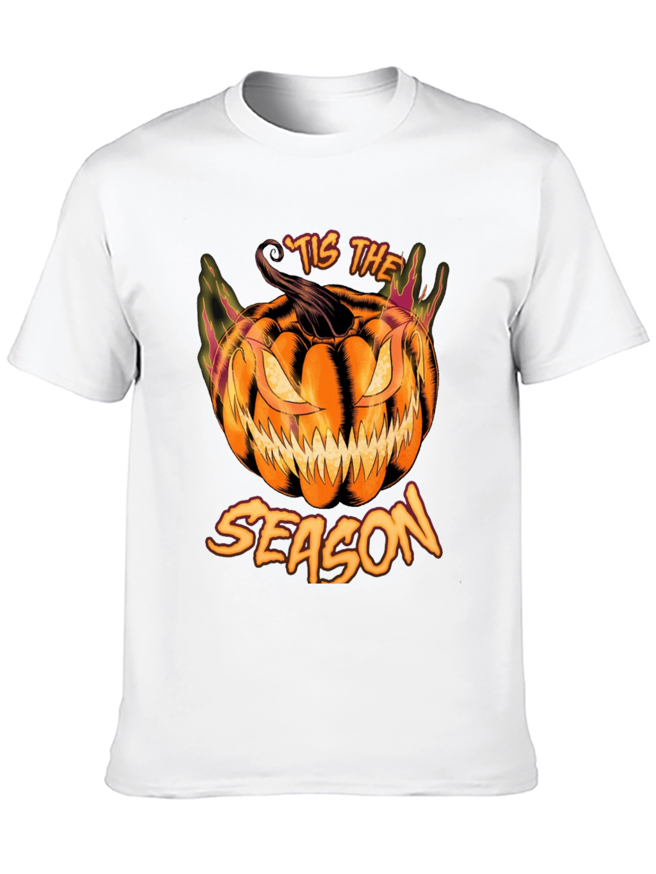 Tis The Season Pumpkin Halloween T-Shirt