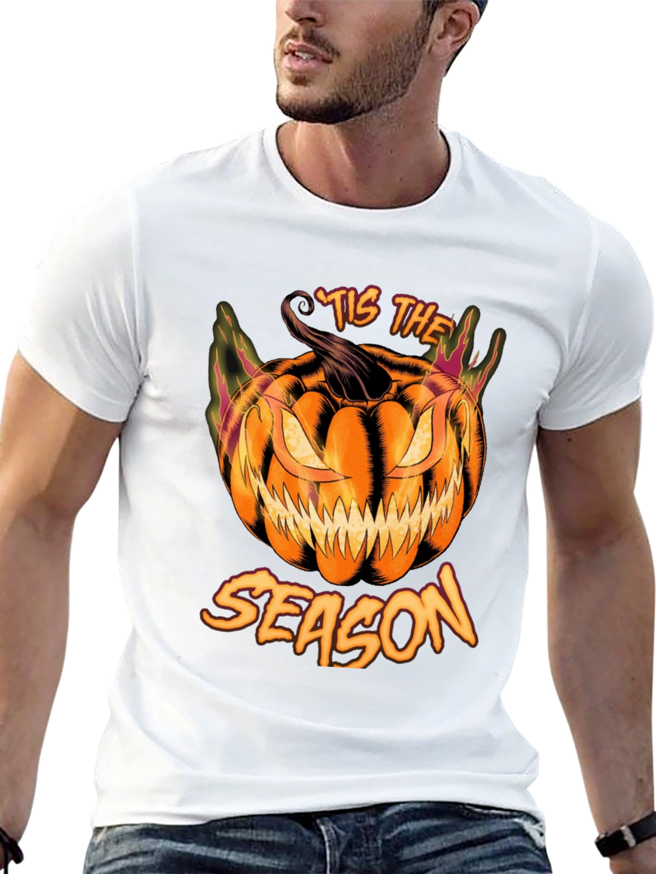 Tis The Season Pumpkin Halloween T-Shirt