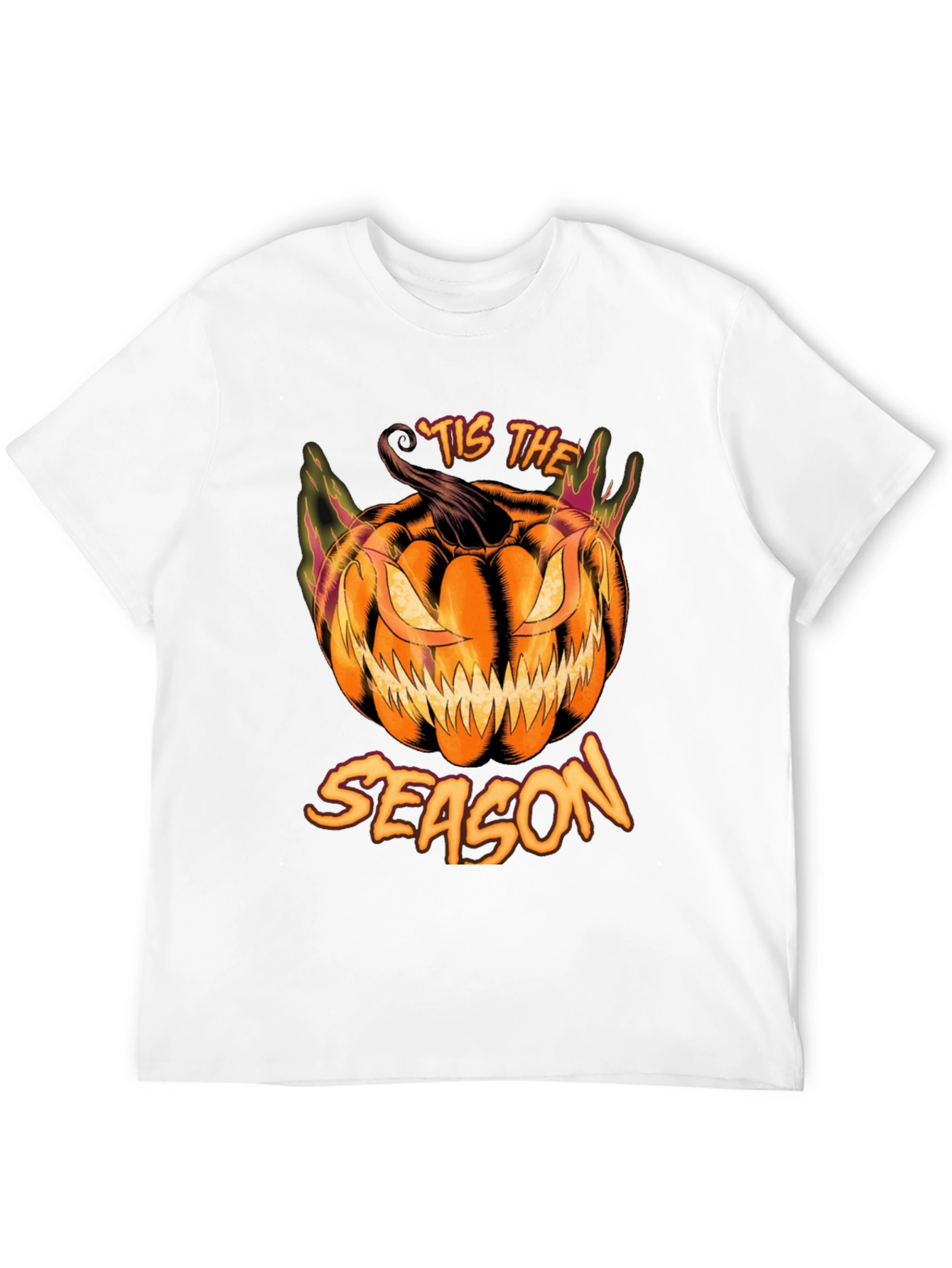 Tis The Season Pumpkin Halloween T-Shirt