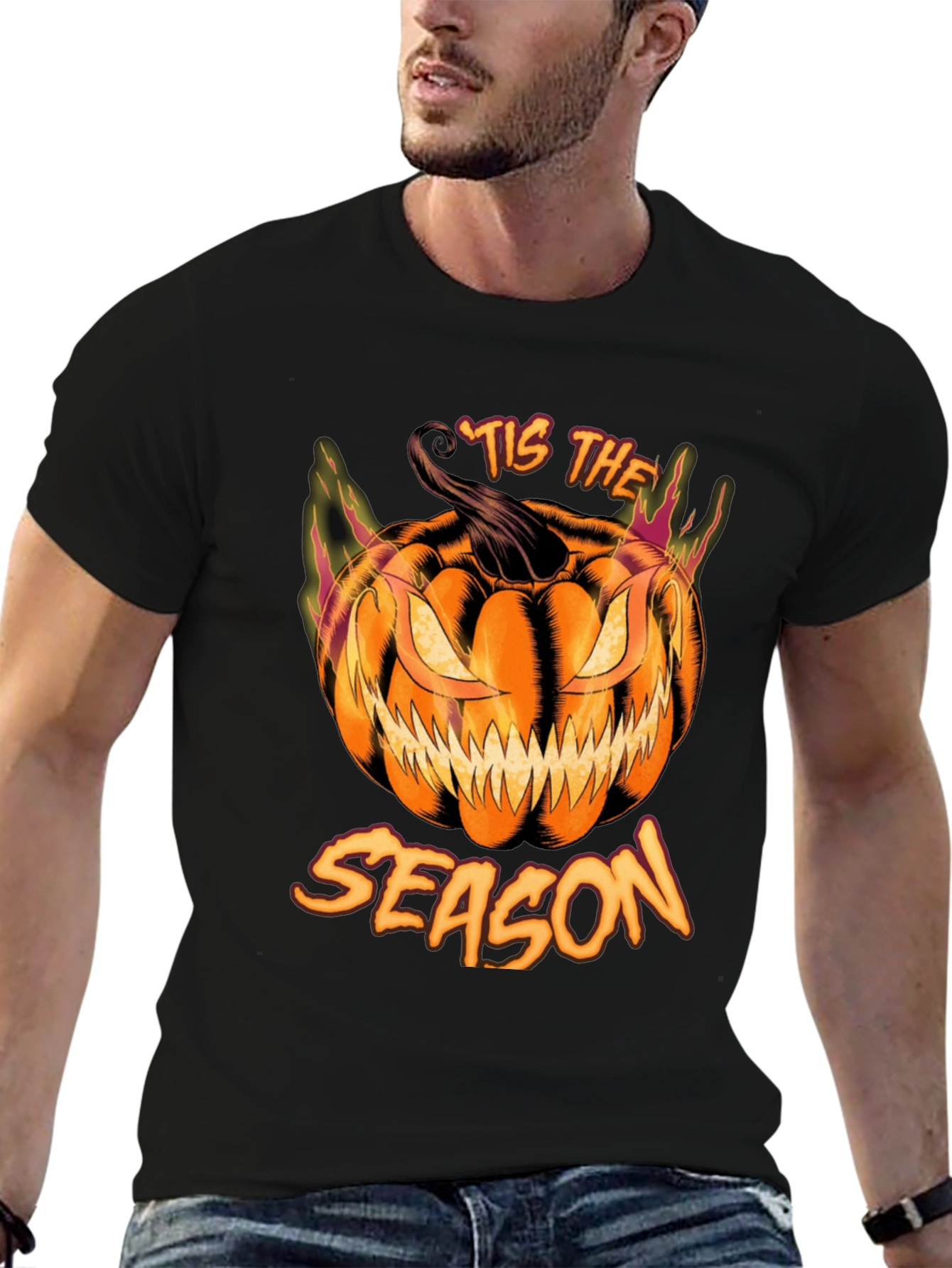 Tis The Season Pumpkin Halloween T-Shirt